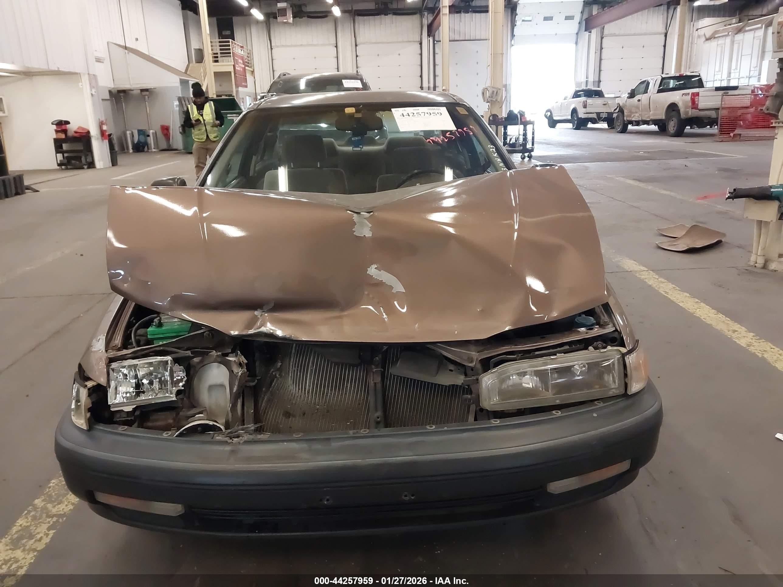 1991 Honda Accord Dx/lx Бежевый vin: 1HGCB7143MA028491