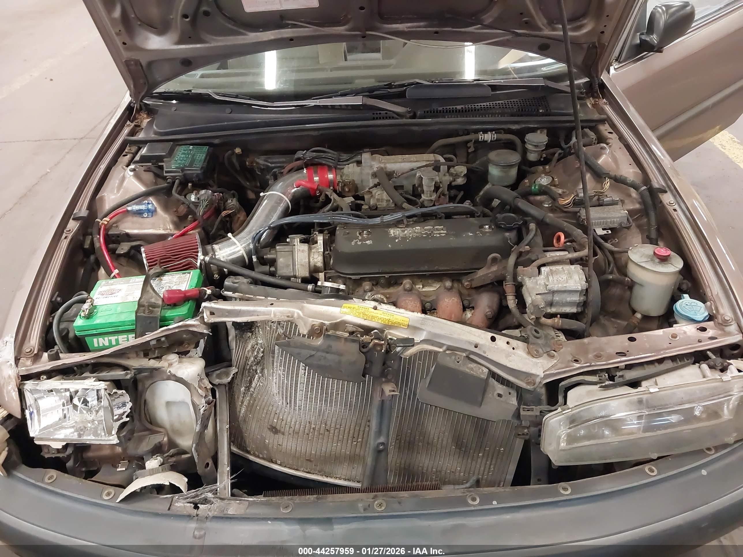 1991 Honda Accord Dx/lx Бежевый vin: 1HGCB7143MA028491