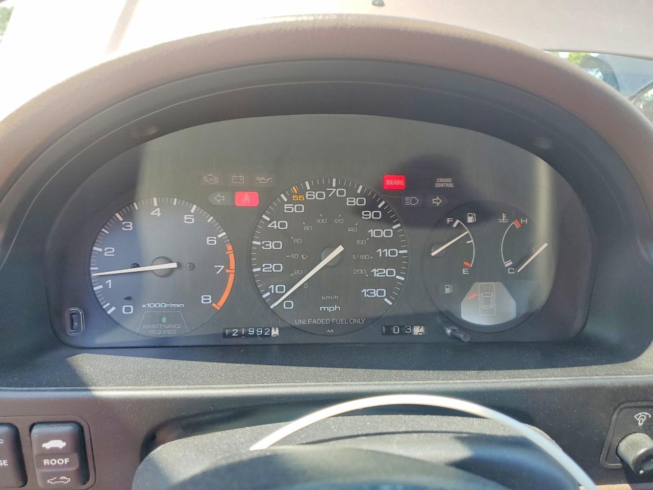 1991 Honda Accord Ex Brown vin: 1HGCB7163MA044207