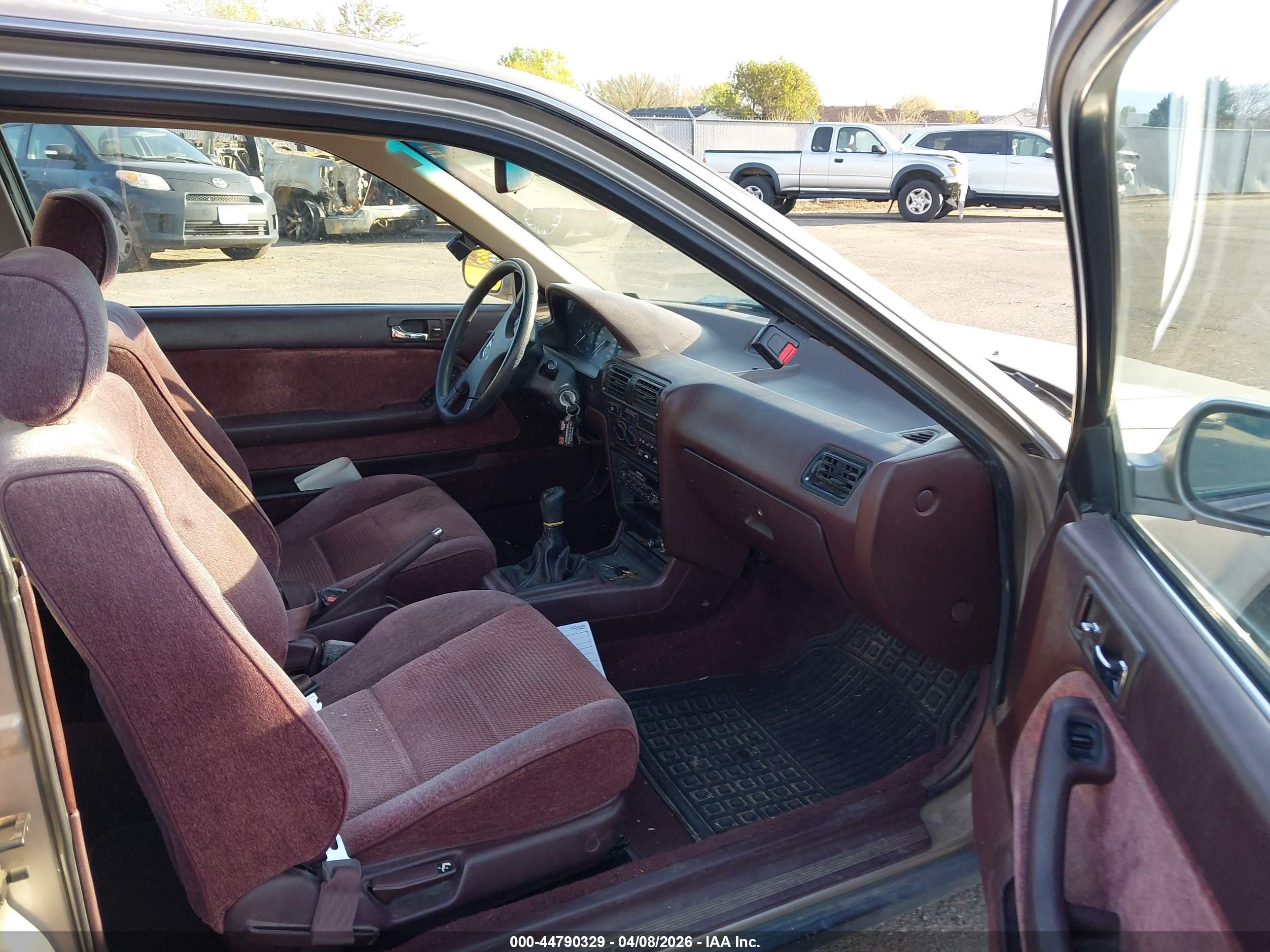 1990 Honda Accord Ex/ex-r Gray vin: 1HGCB7164LA041654