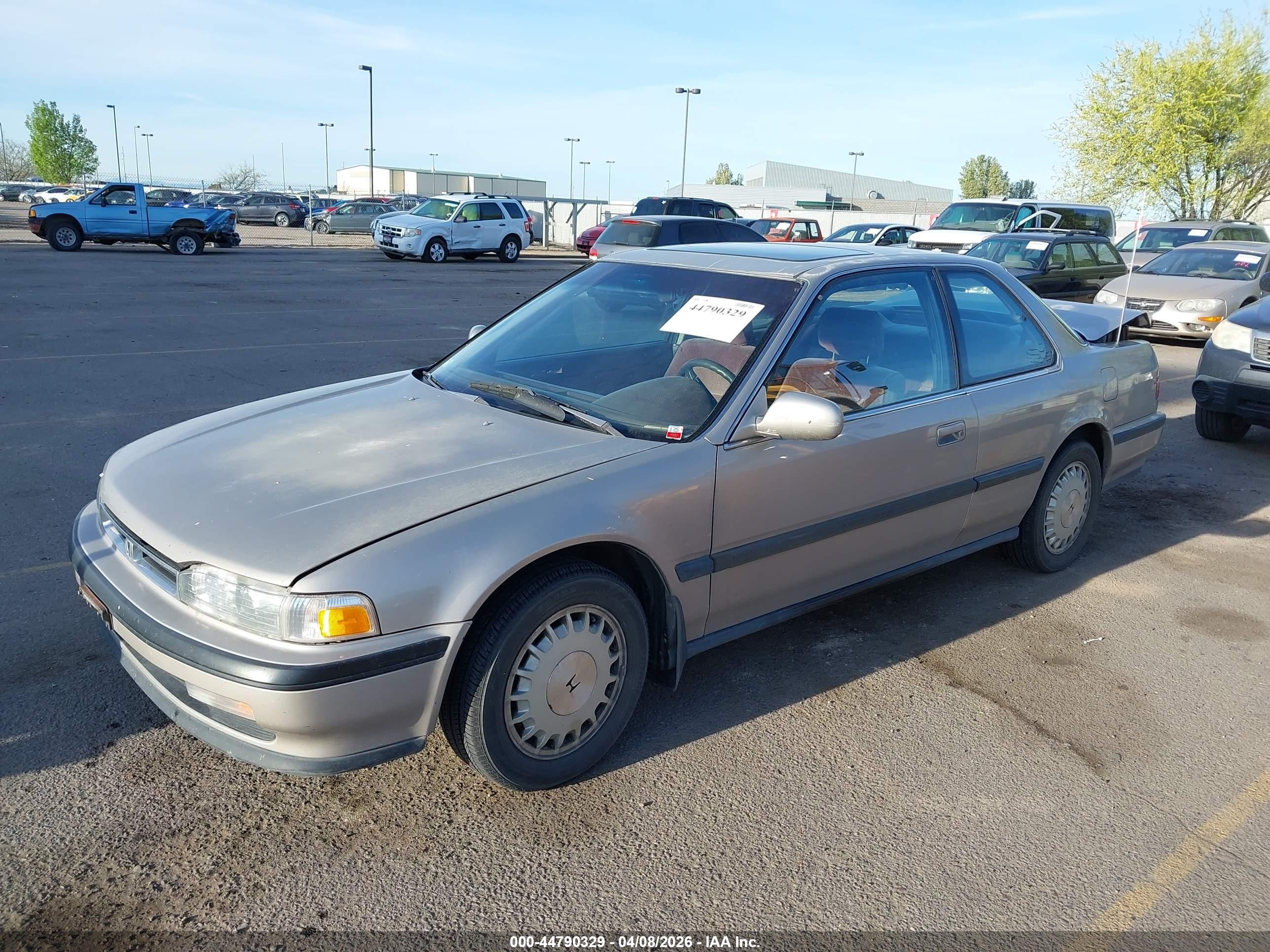 1990 Honda Accord Ex/ex-r Gray vin: 1HGCB7164LA041654