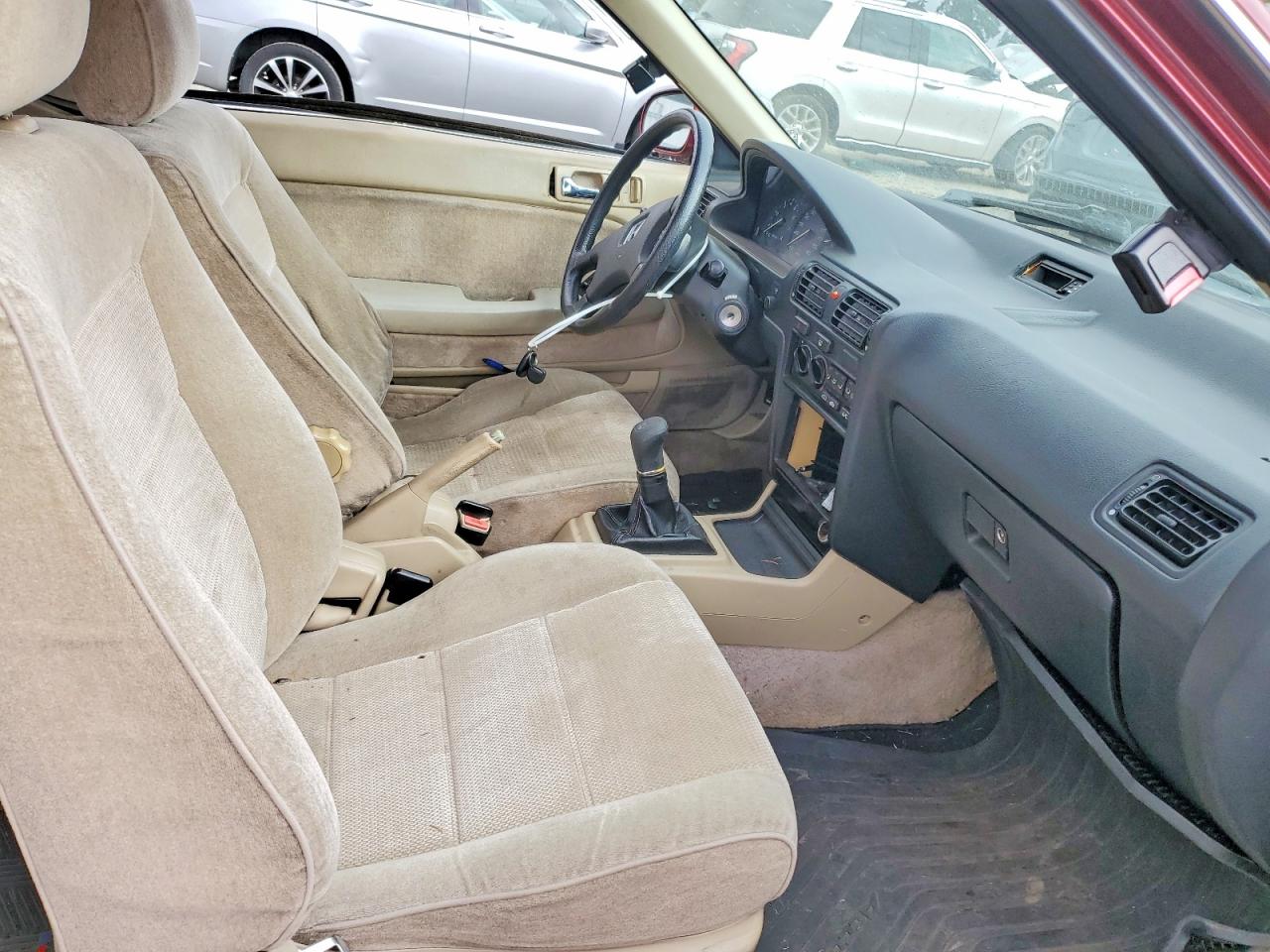 1991 Honda Accord Ex Бордовый vin: 1HGCB7164MA040134