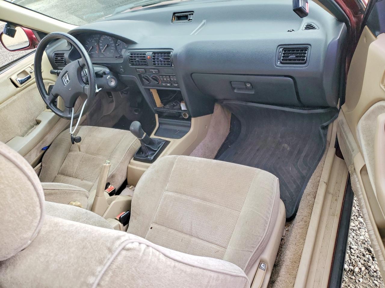 1991 Honda Accord Ex Бордовый vin: 1HGCB7164MA040134