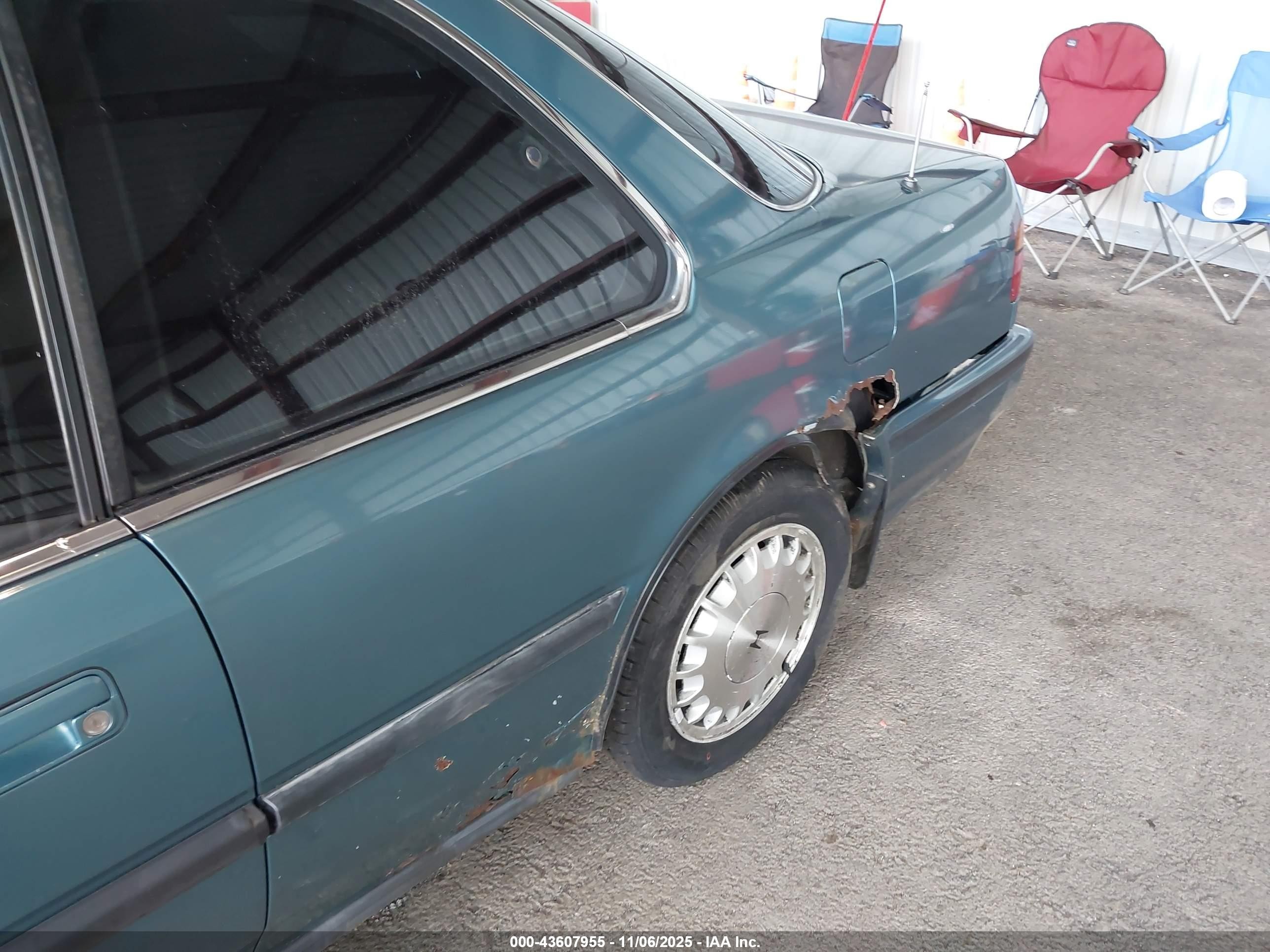 1990 Honda Accord Ex/ex-r Light Blue vin: 1HGCB7166LA048363