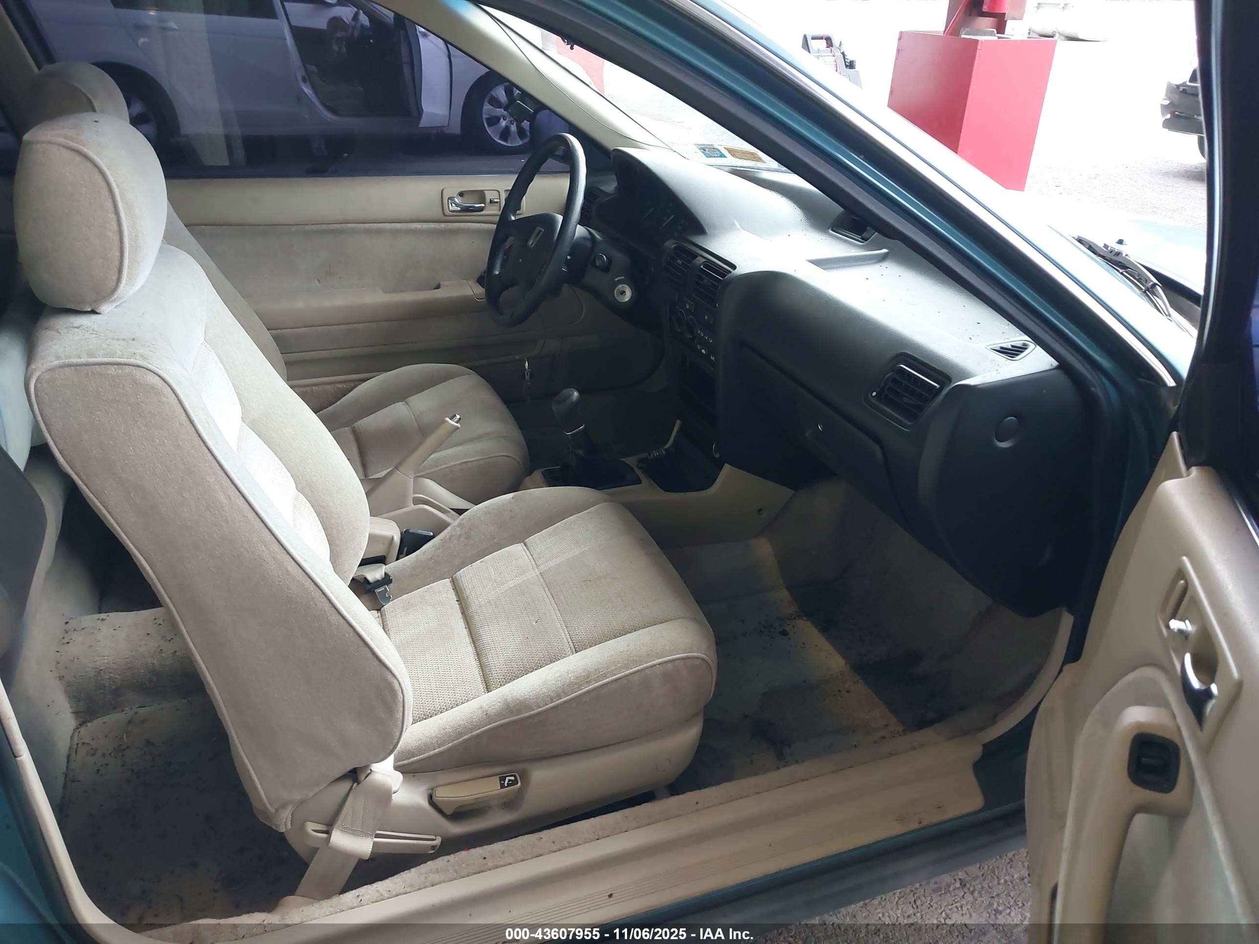1990 Honda Accord Ex/ex-r Light Blue vin: 1HGCB7166LA048363