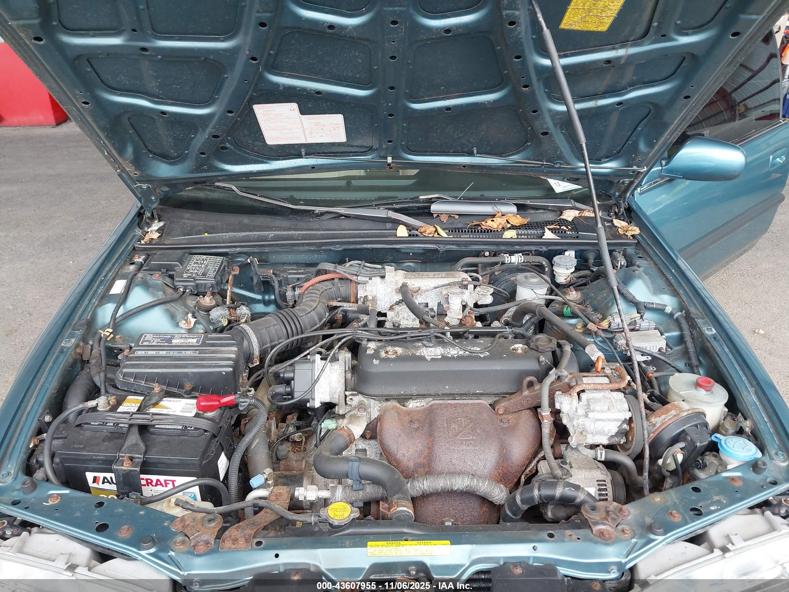 1990 Honda Accord Ex/ex-r Light Blue vin: 1HGCB7166LA048363