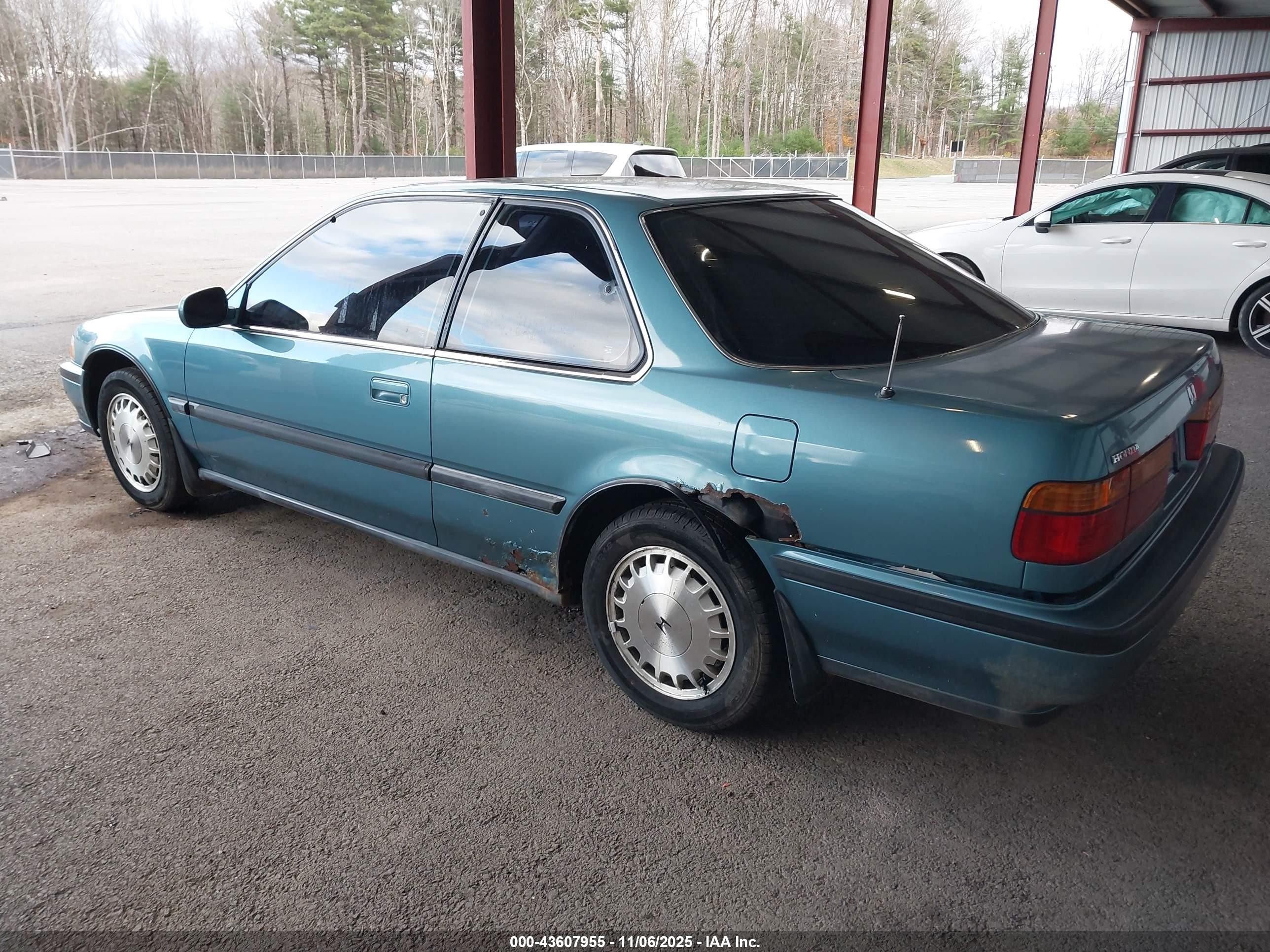 1990 Honda Accord Ex/ex-r Light Blue vin: 1HGCB7166LA048363
