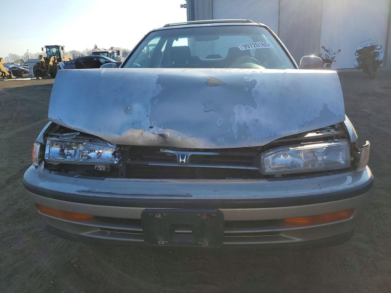 1992 Honda Accord Ex Gray vin: 1HGCB7170NA057443