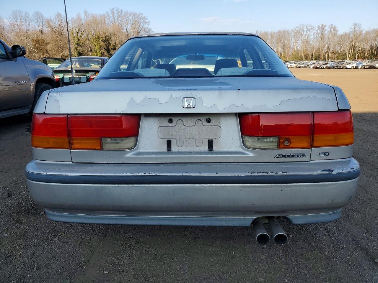 1992 Honda Accord Ex Gray vin: 1HGCB7170NA057443