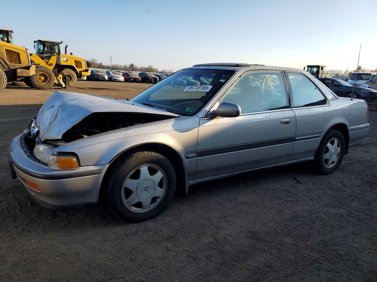 1992 Honda Accord Ex Gray vin: 1HGCB7170NA057443