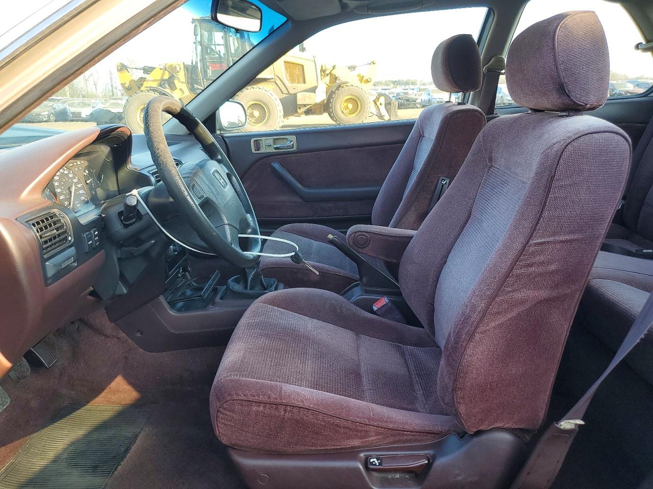 1992 Honda Accord Ex Gray vin: 1HGCB7170NA057443