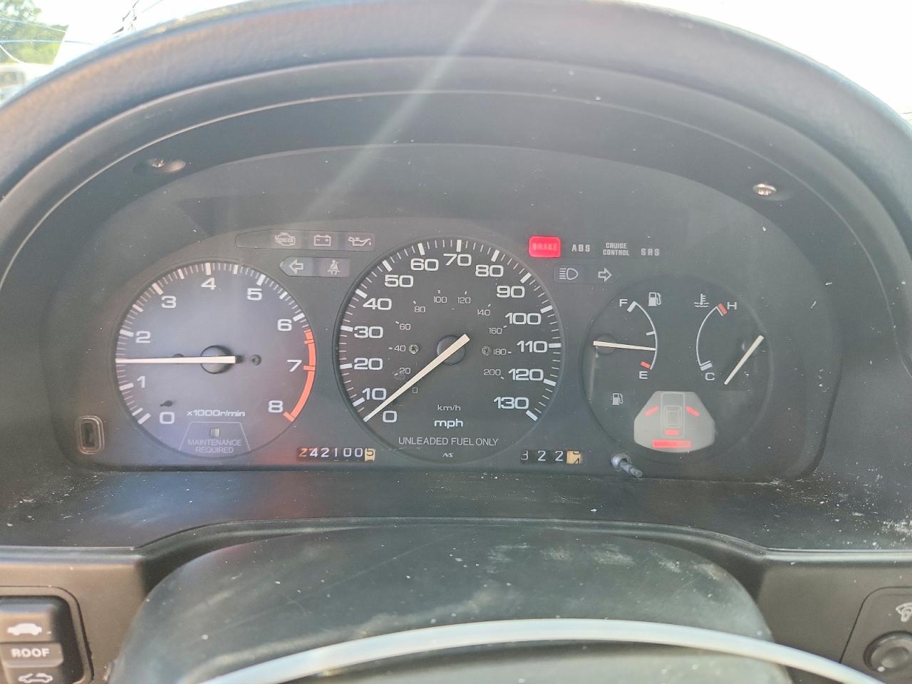 1993 Honda Accord Ex White vin: 1HGCB7178PA022071