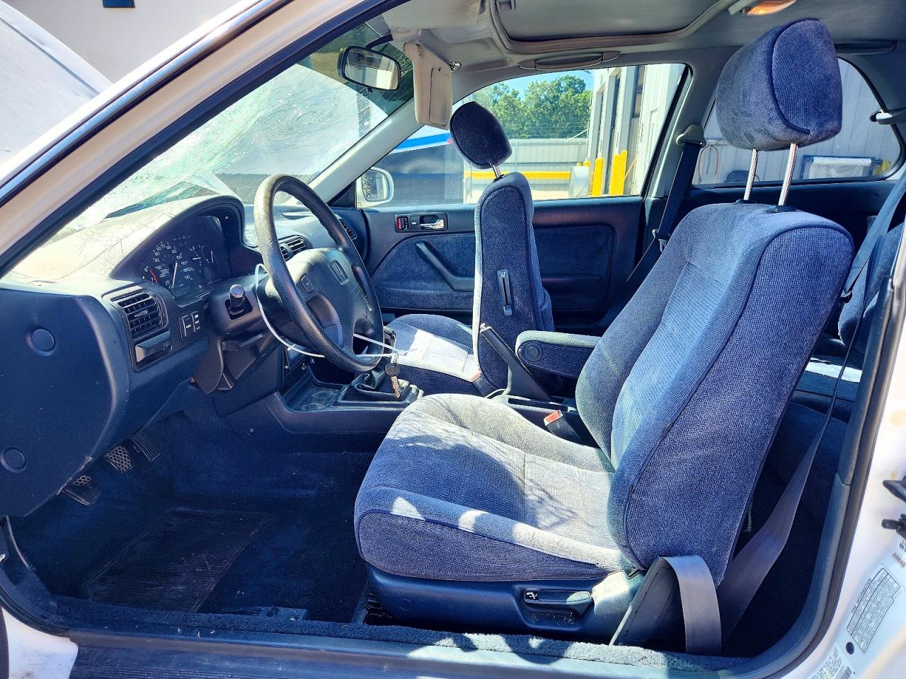 1993 Honda Accord Ex White vin: 1HGCB7178PA022071