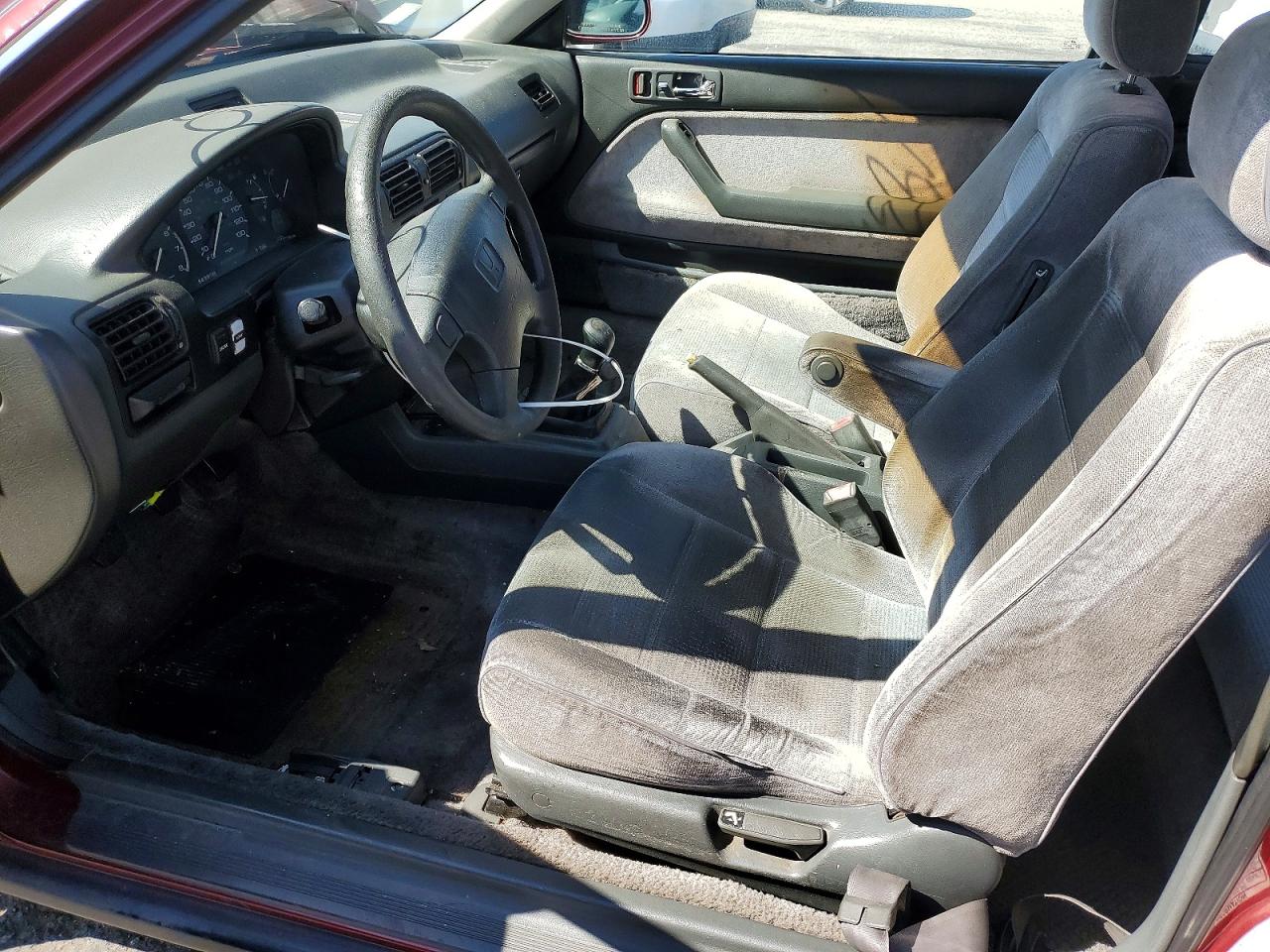 1993 Honda Accord Ex Burgundy vin: 1HGCB717XPA024856