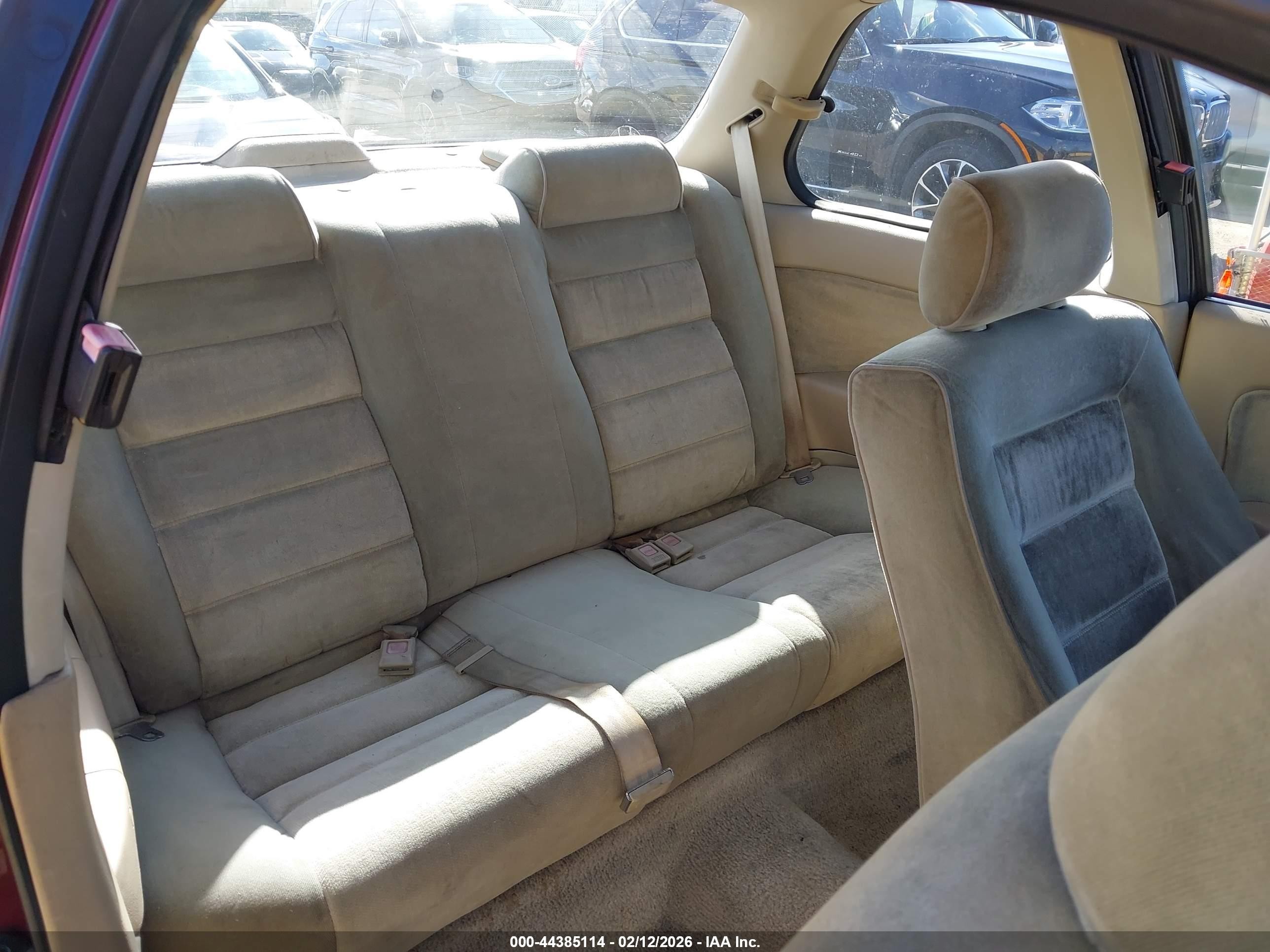1990 Honda Accord Lx Red vin: 1HGCB7252LA043439