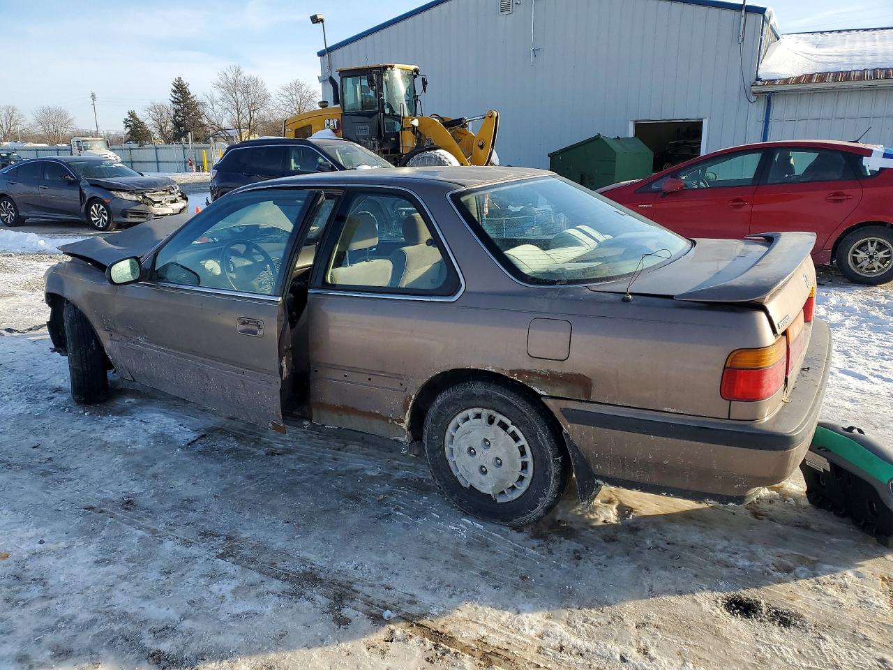 1990 Honda Accord Lx Tan vin: 1HGCB725XLA038456