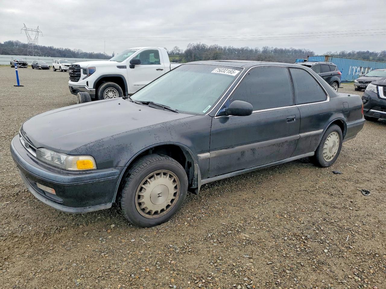 1991 Honda Accord Ex Black vin: 1HGCB7265MA039346