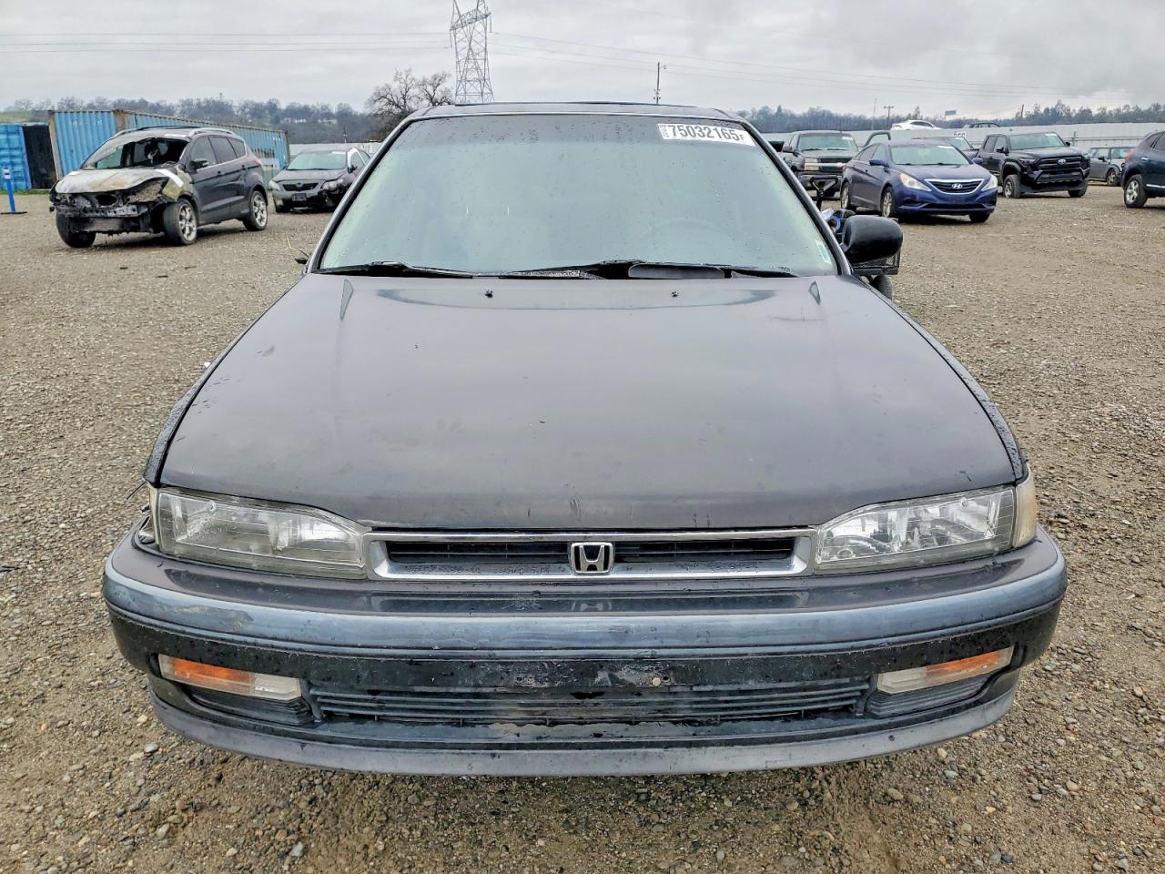 1991 Honda Accord Ex Black vin: 1HGCB7265MA039346