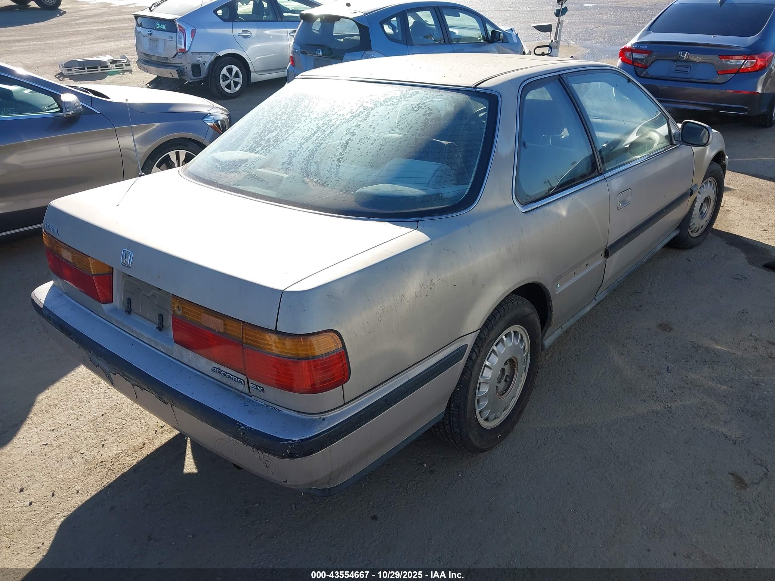 1990 Honda Accord Ex/ex-r Gold vin: 1HGCB7266LA047597