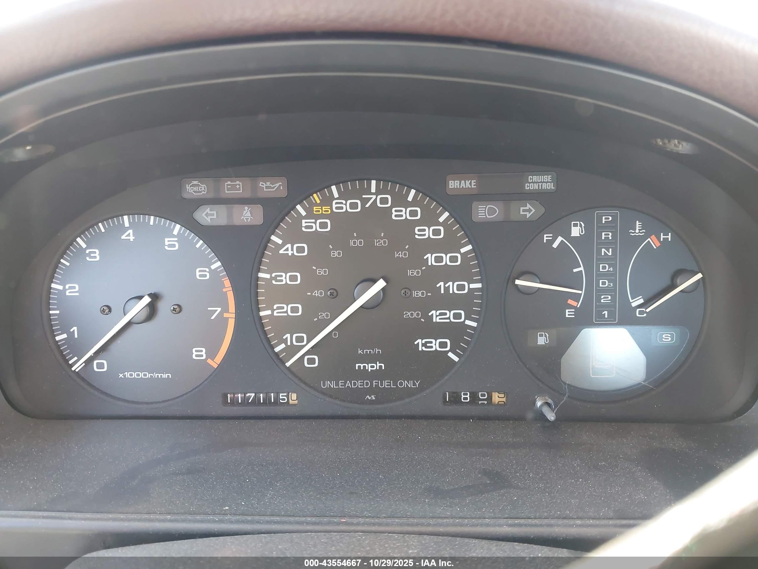 1990 Honda Accord Ex/ex-r Gold vin: 1HGCB7266LA047597