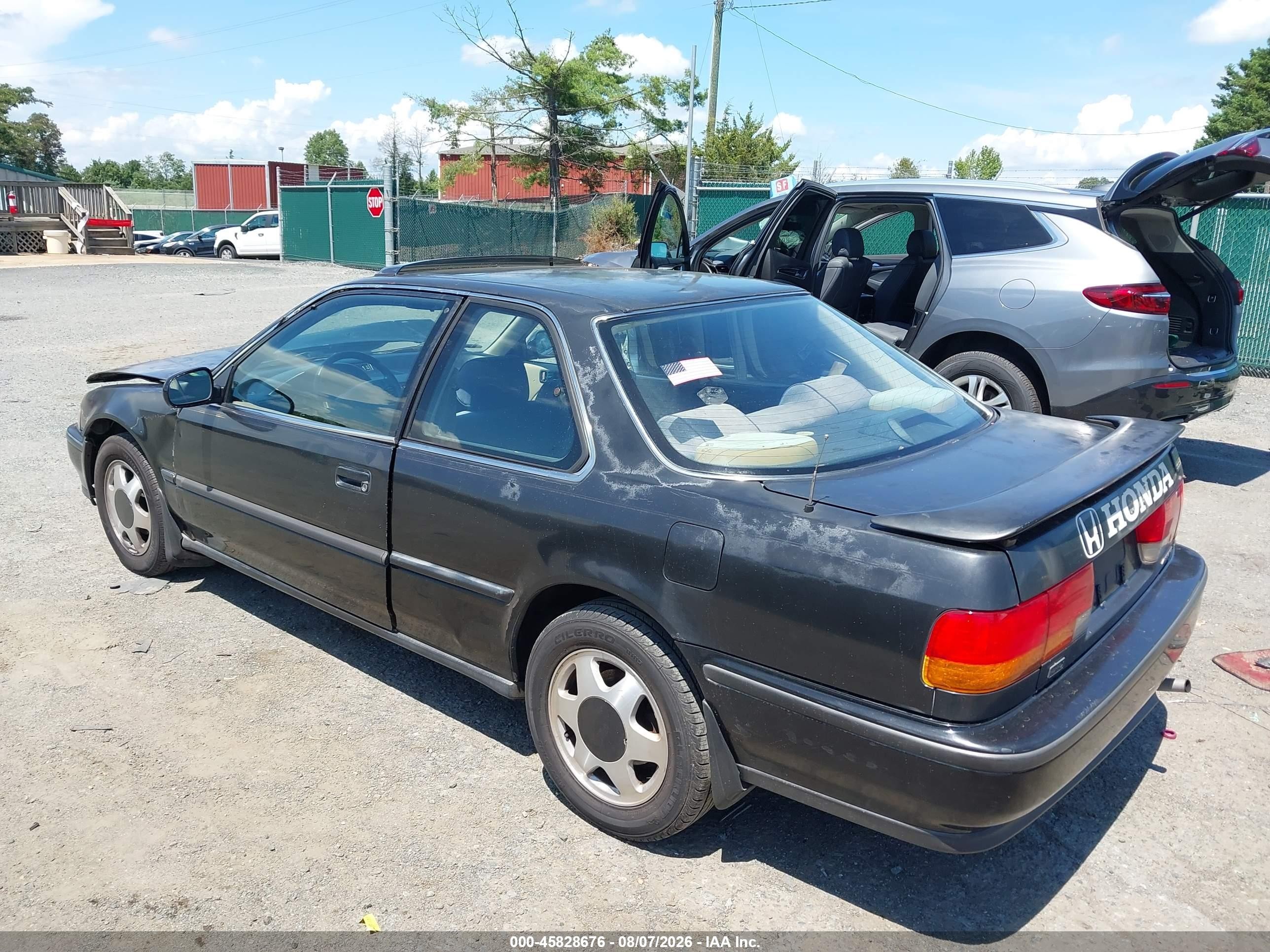1993 Honda Accord Ex Серый vin: 1HGCB7270PA021026