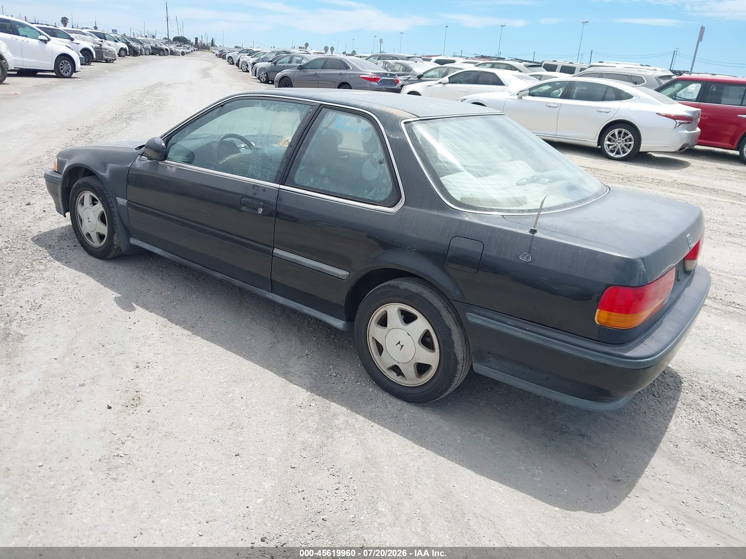 1992 Honda Accord Ex Black vin: 1HGCB7274NA007868