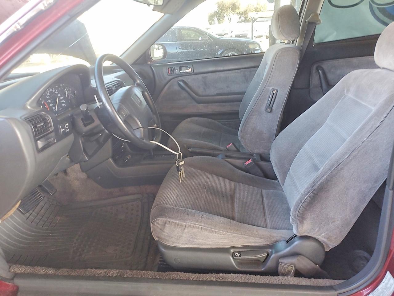 1992 Honda Accord Ex Red vin: 1HGCB7275NA029569