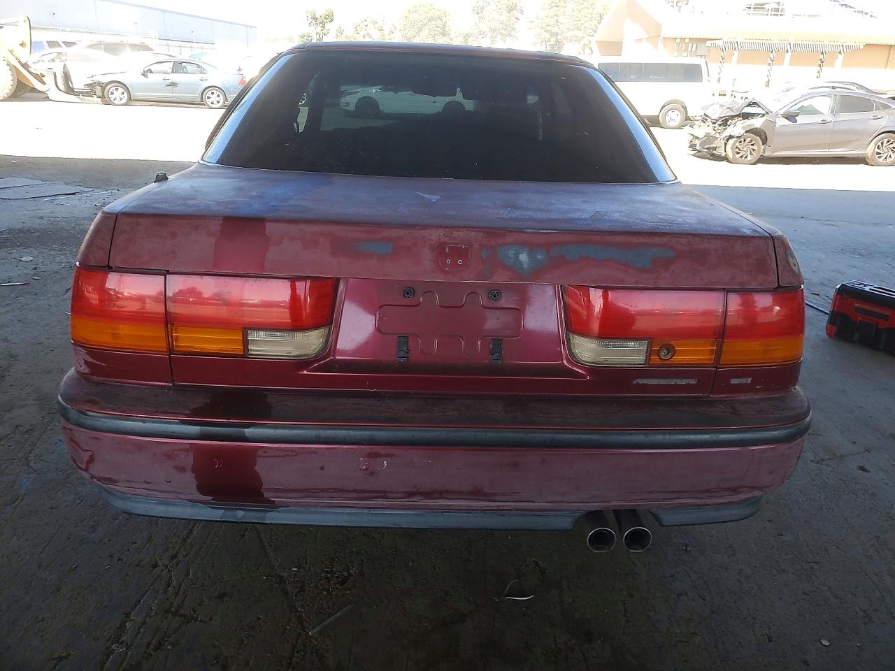1992 Honda Accord Ex Red vin: 1HGCB7275NA029569