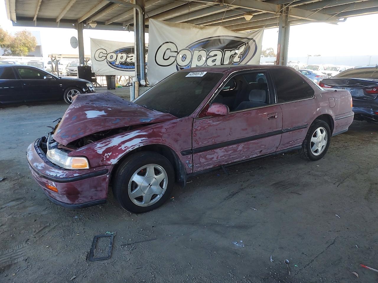 1992 Honda Accord Ex Red vin: 1HGCB7275NA029569