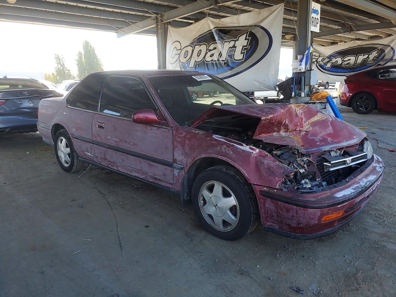 1992 Honda Accord Ex Red vin: 1HGCB7275NA029569