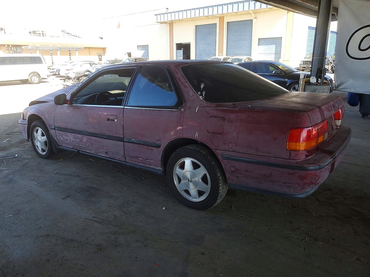 1992 Honda Accord Ex Red vin: 1HGCB7275NA029569