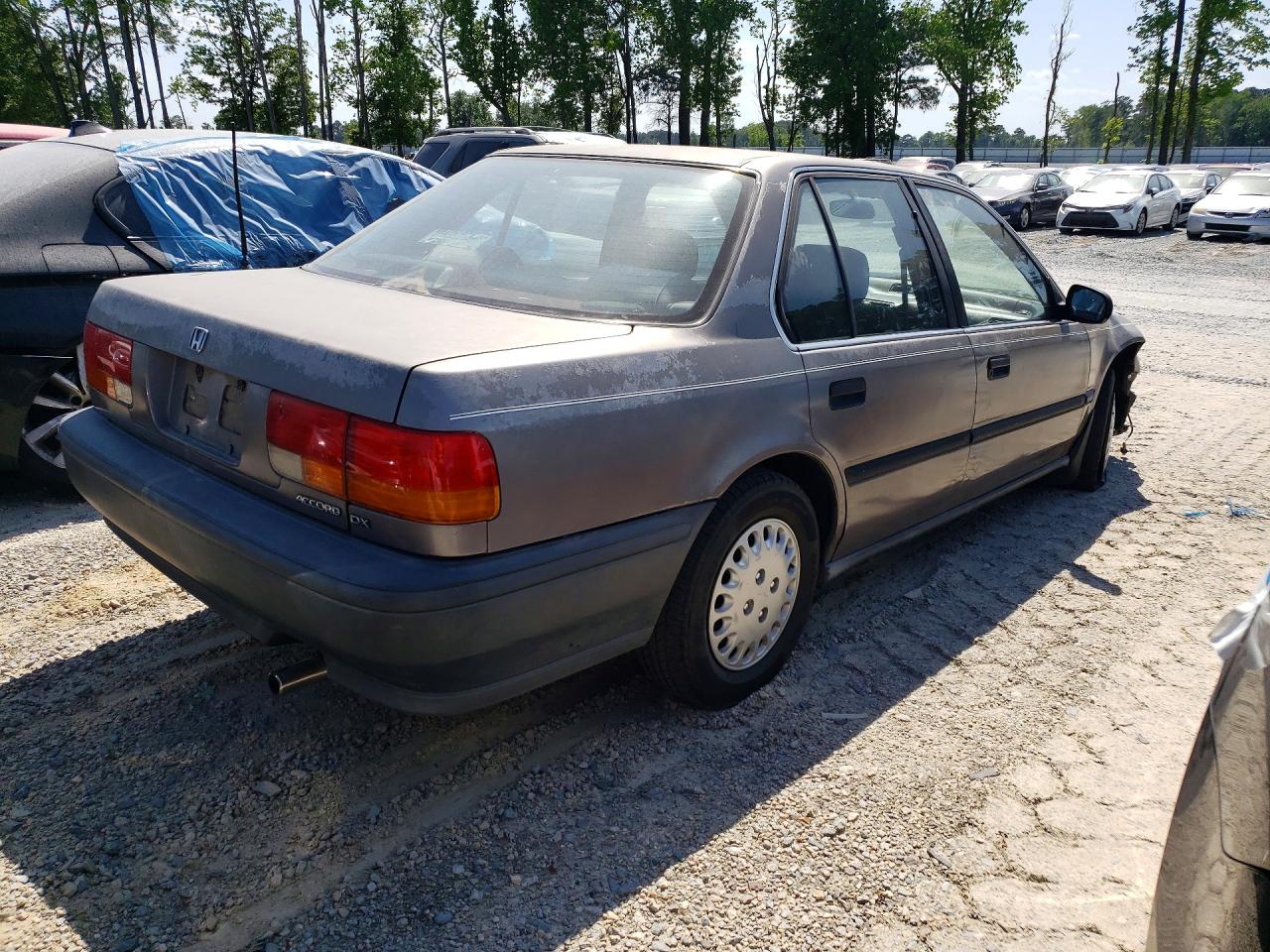 1992 Honda Accord Dx Gray vin: 1HGCB7541NA201517