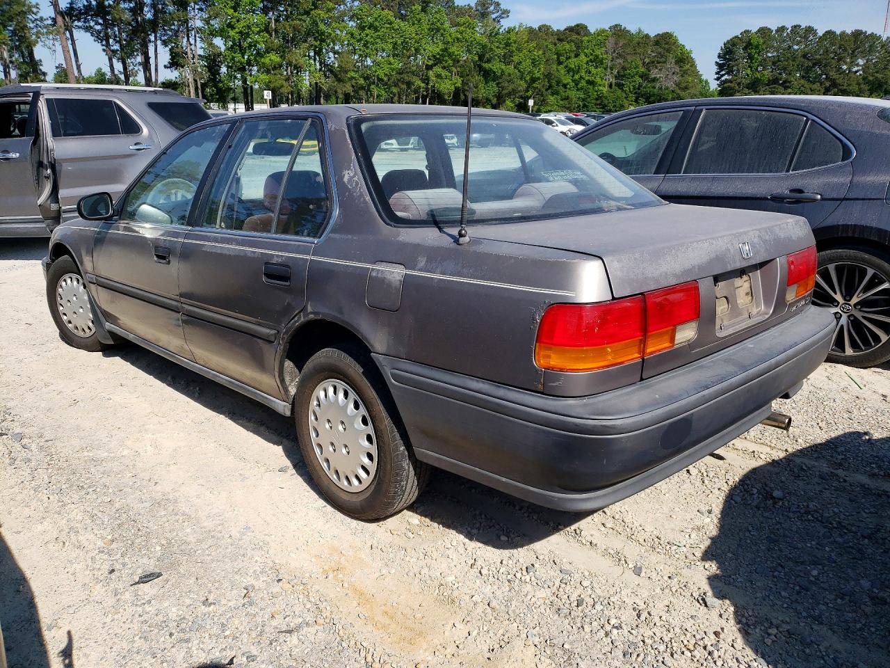 1992 Honda Accord Dx Gray vin: 1HGCB7541NA201517