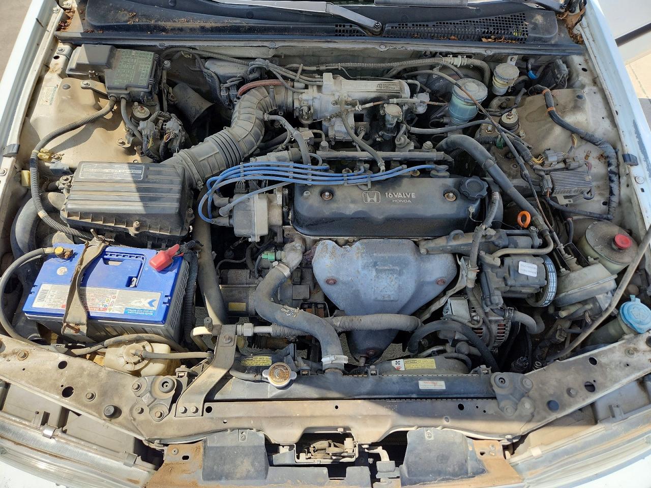 1993 Honda Accord Lx White vin: 1HGCB7555PA005267