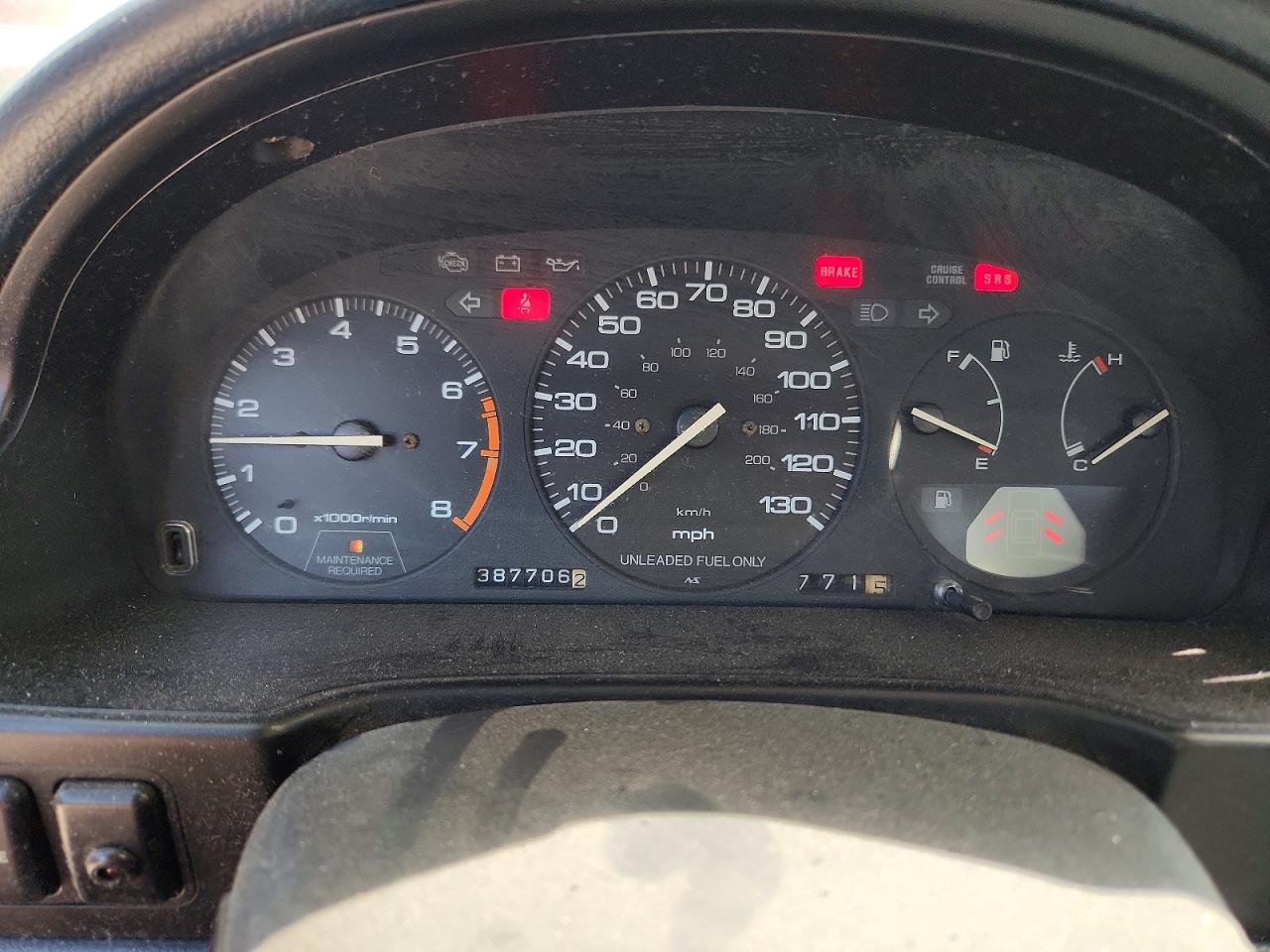 1993 Honda Accord Lx White vin: 1HGCB7555PA005267