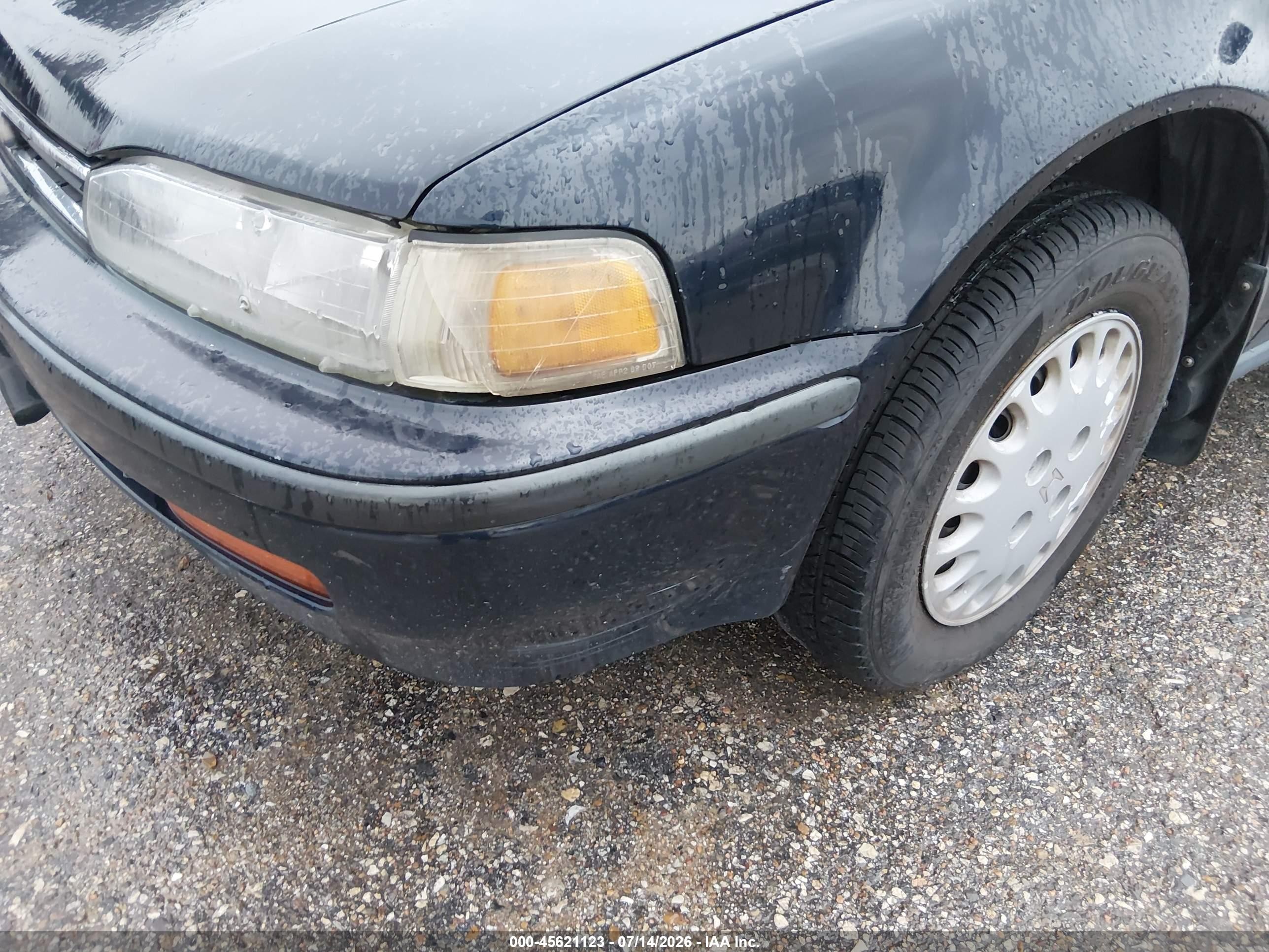 1992 Honda Accord Lx Dark Blue vin: 1HGCB7558NA052953