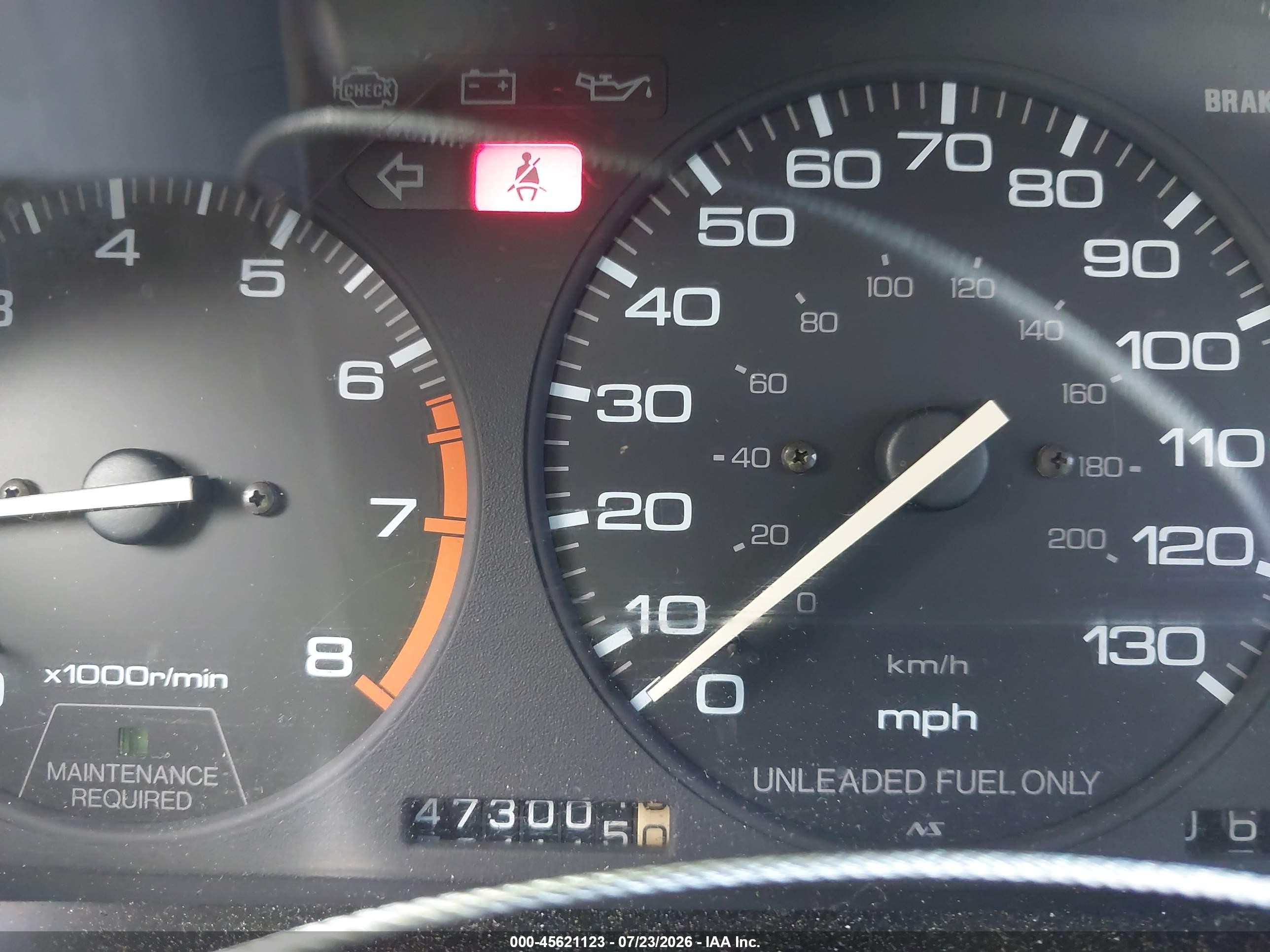1992 Honda Accord Lx Dark Blue vin: 1HGCB7558NA052953