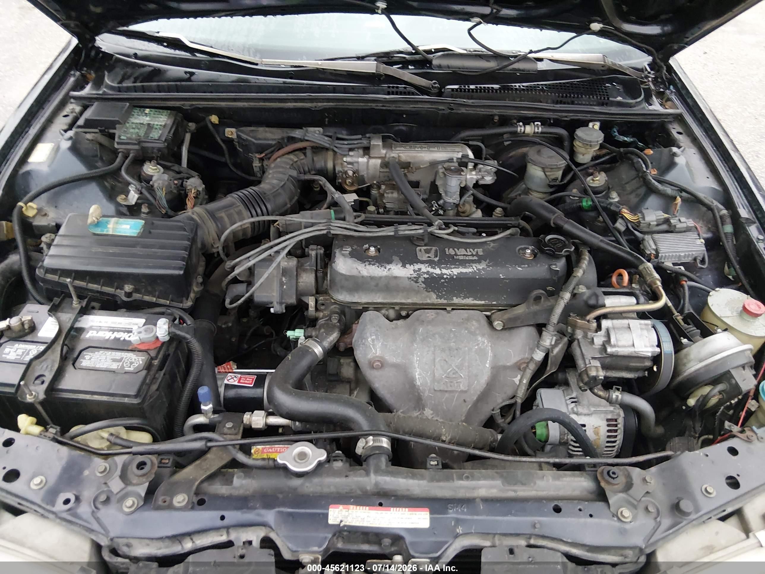 1992 Honda Accord Lx Dark Blue vin: 1HGCB7558NA052953