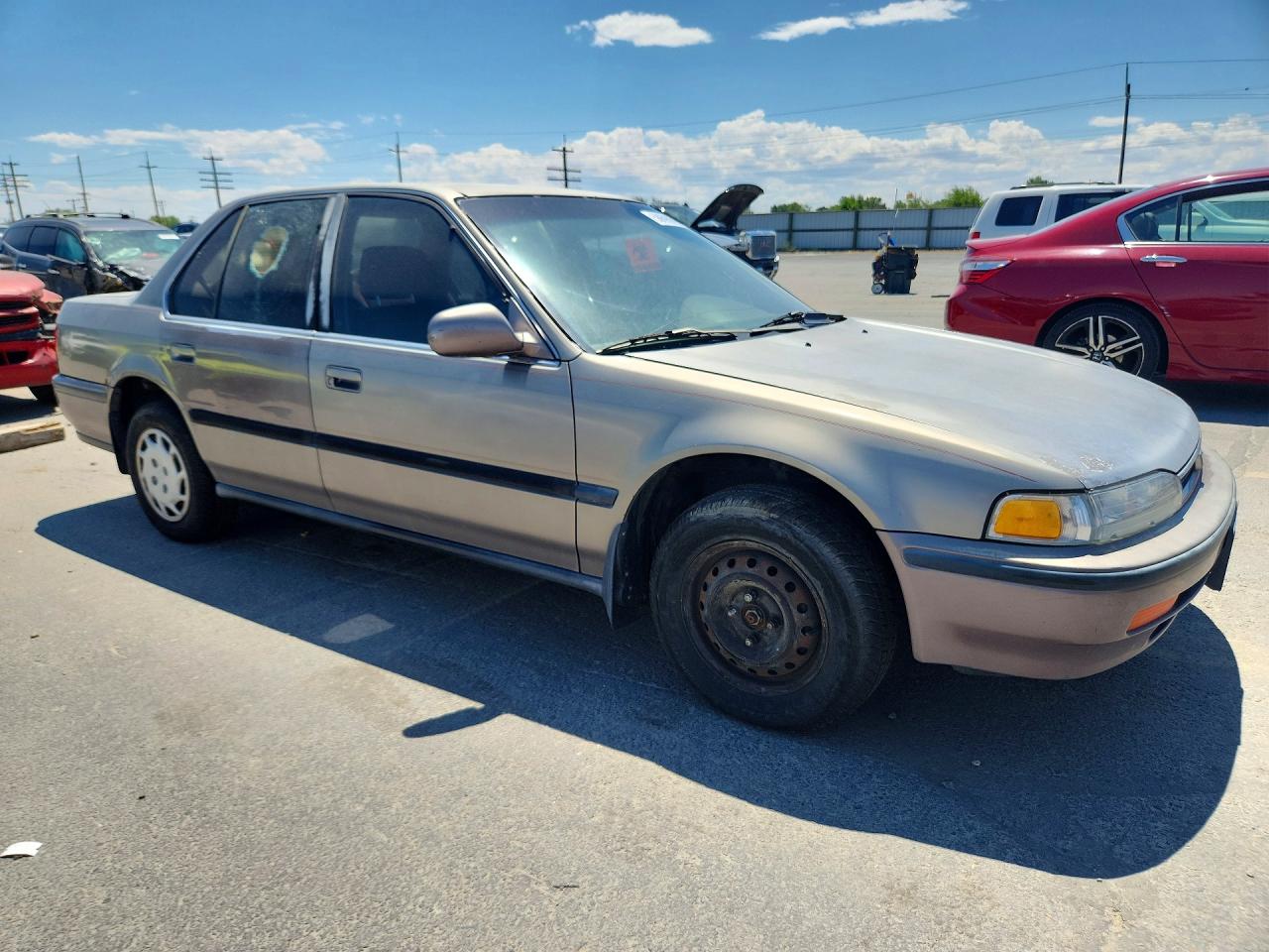 1993 Honda Accord Lx Gray vin: 1HGCB7558PA033502