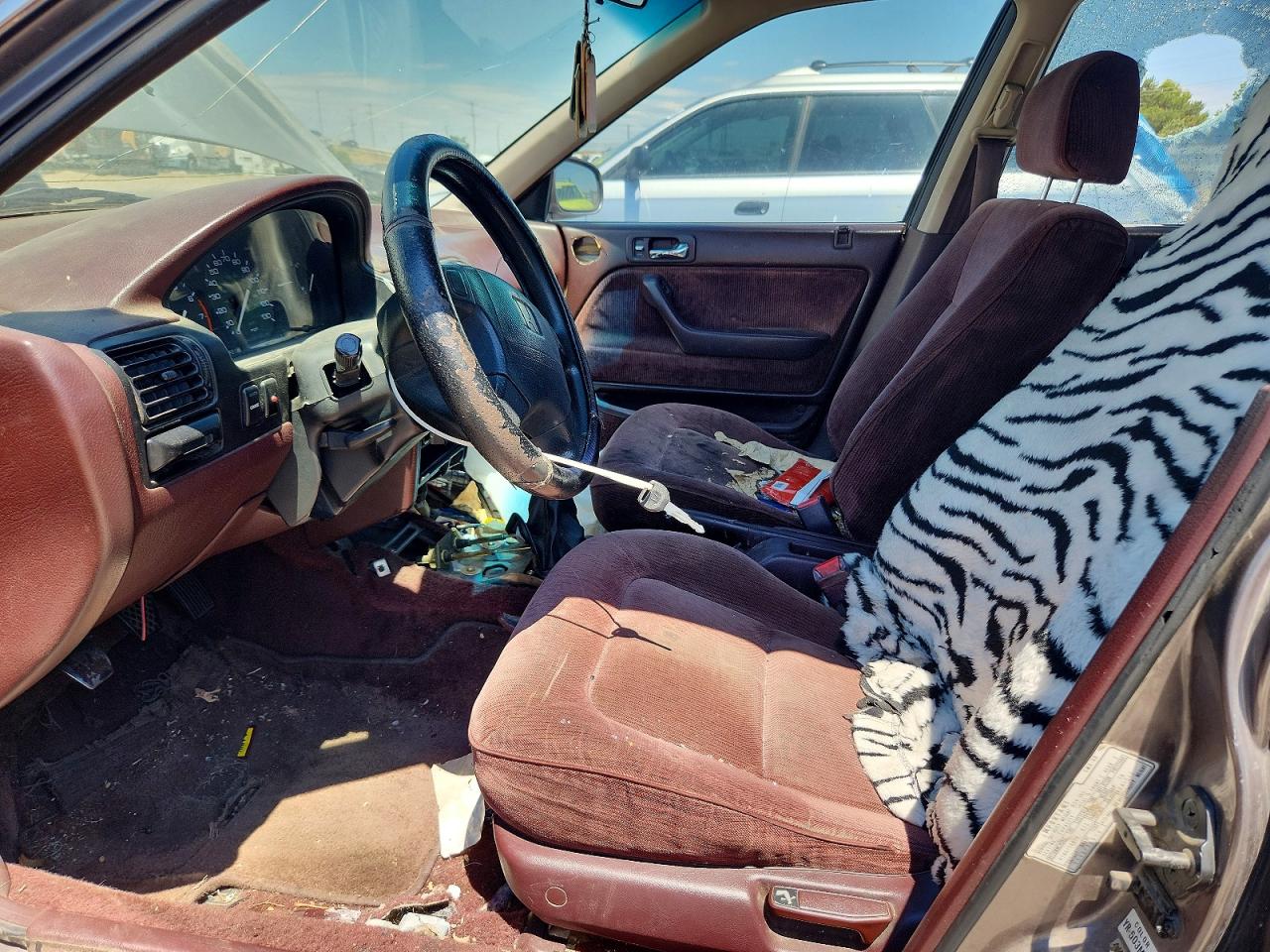 1993 Honda Accord Lx Gray vin: 1HGCB7558PA033502