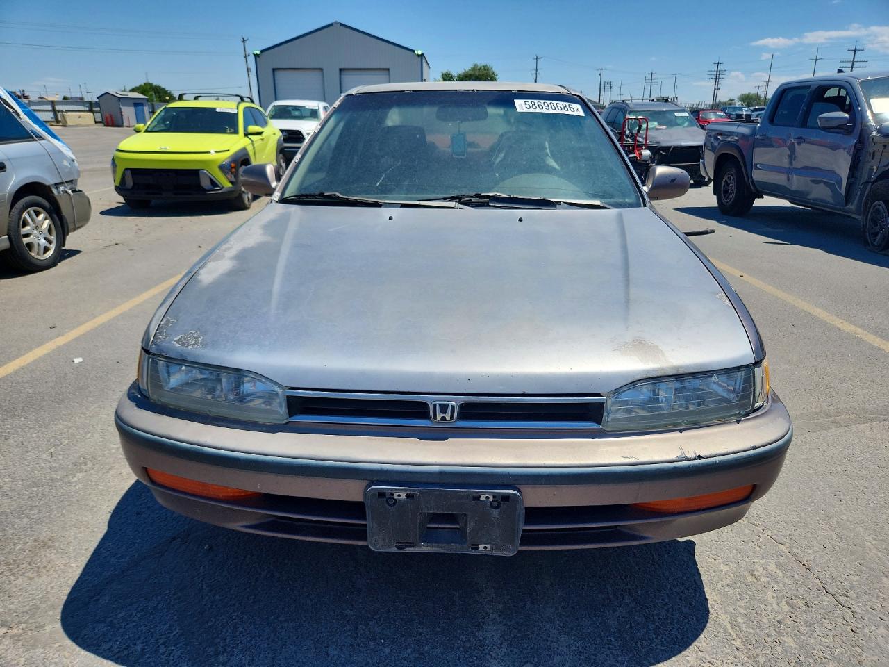 1993 Honda Accord Lx Gray vin: 1HGCB7558PA033502