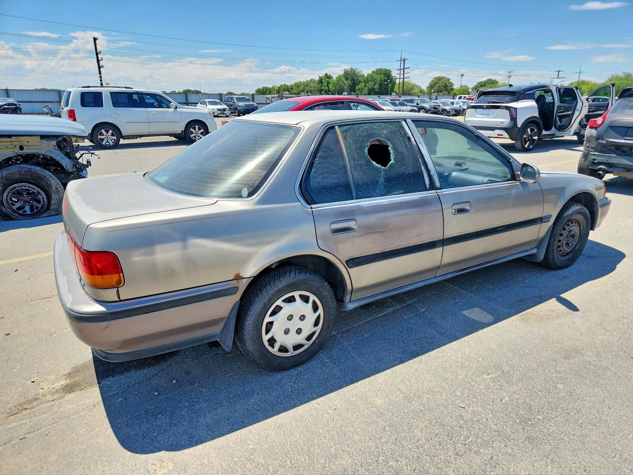 1993 Honda Accord Lx Gray vin: 1HGCB7558PA033502