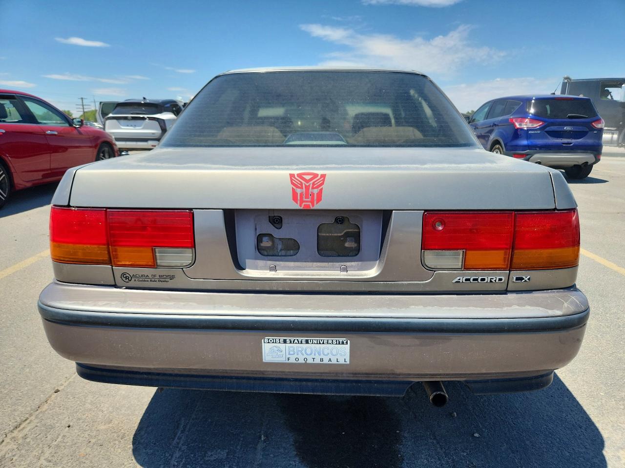1993 Honda Accord Lx Gray vin: 1HGCB7558PA033502