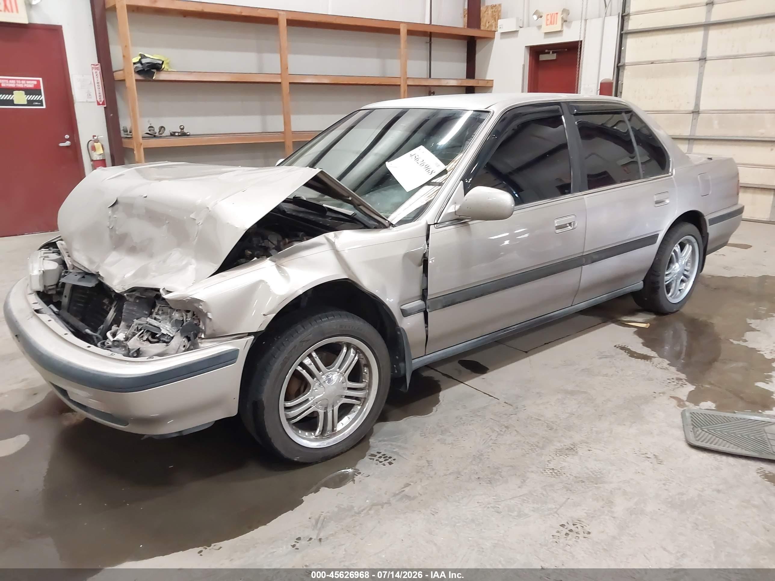 1991 Honda Accord Lx/ex Champagne vin: 1HGCB7559MA084180
