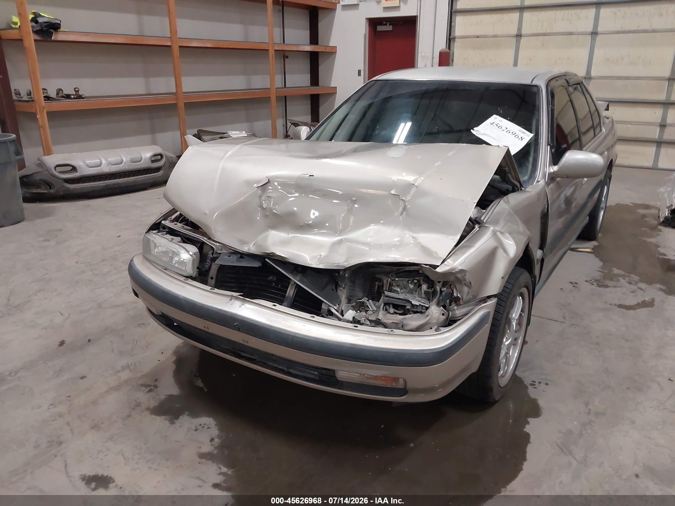 1991 Honda Accord Lx/ex Champagne vin: 1HGCB7559MA084180