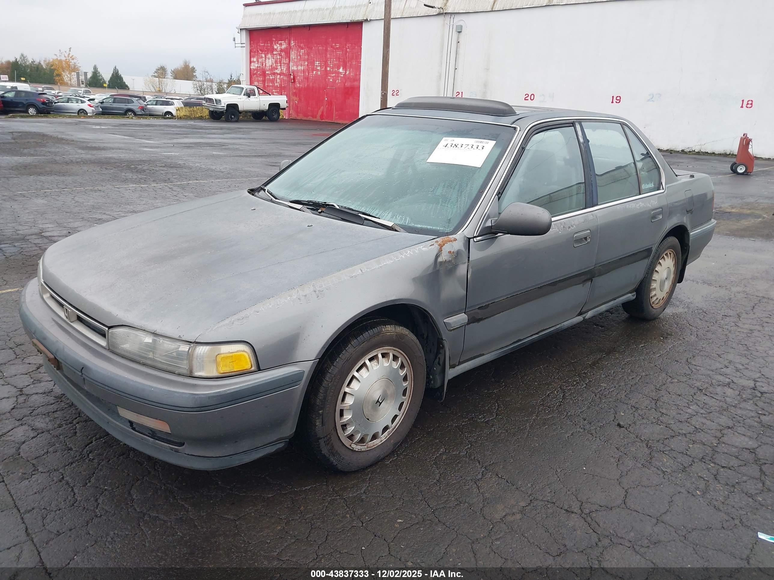 1990 Honda Accord Ex/ex-r Gray vin: 1HGCB7568LA177893