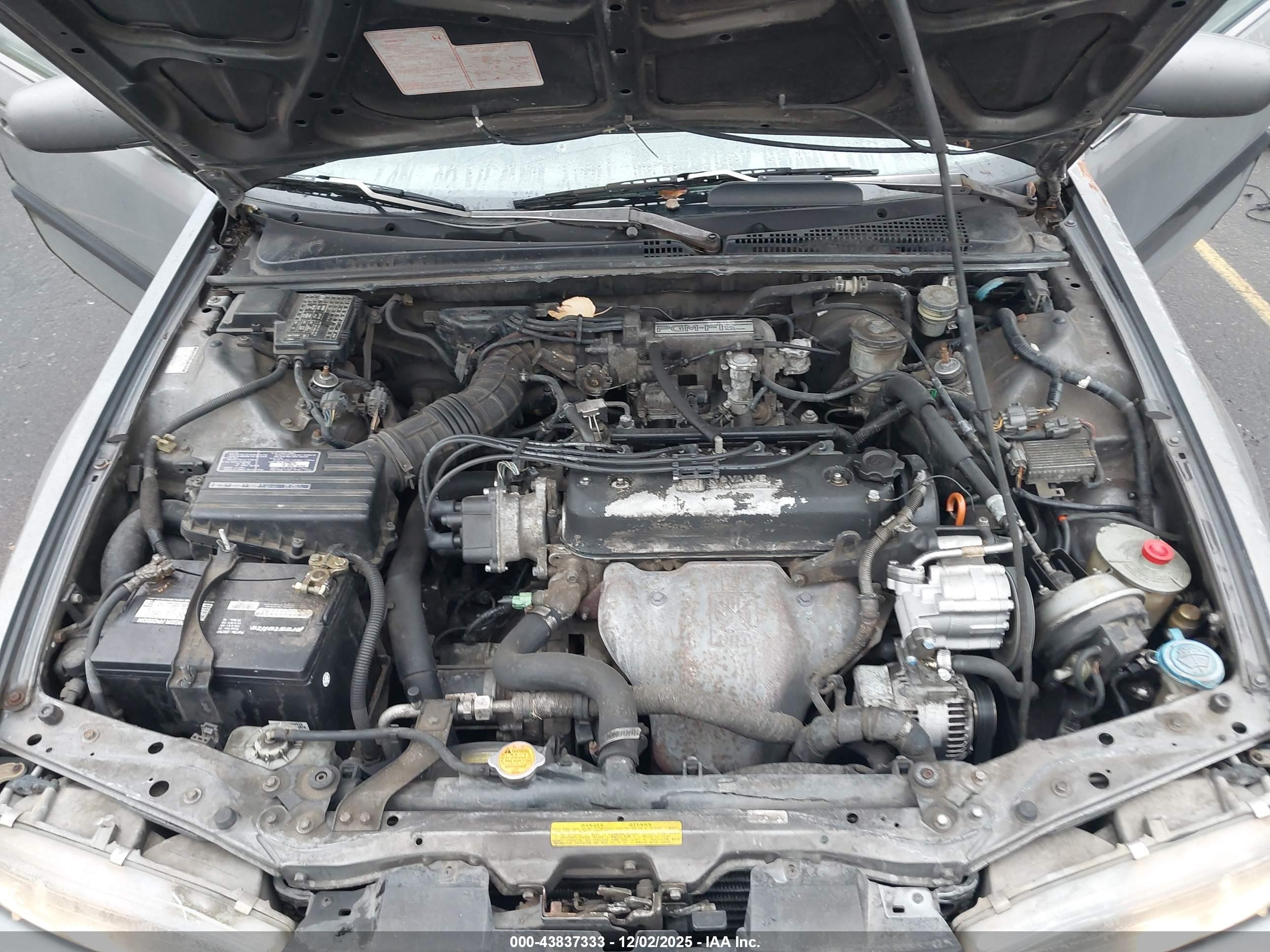1990 Honda Accord Ex/ex-r Gray vin: 1HGCB7568LA177893