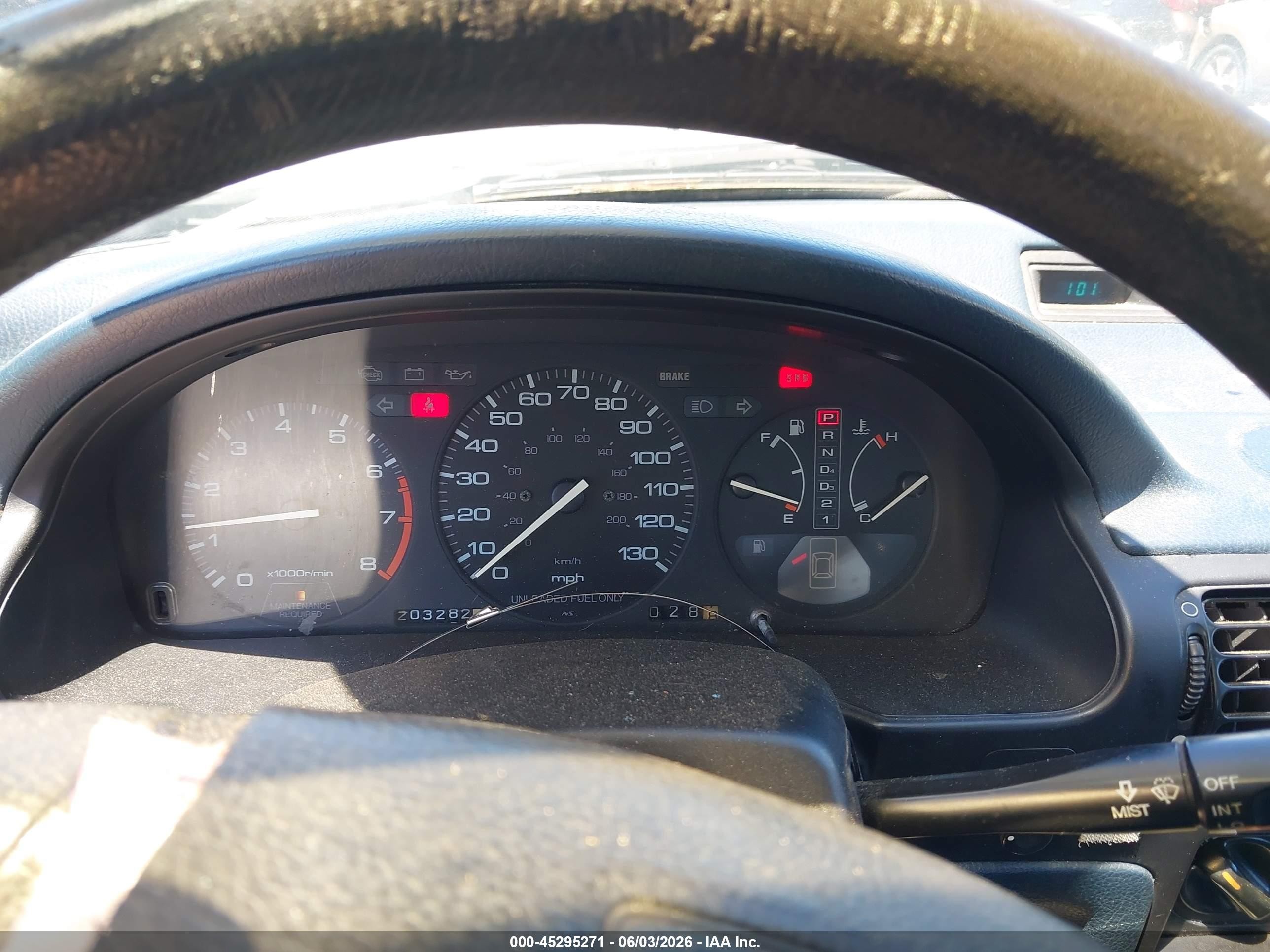 1993 Honda Accord Dx White vin: 1HGCB7641PA162462
