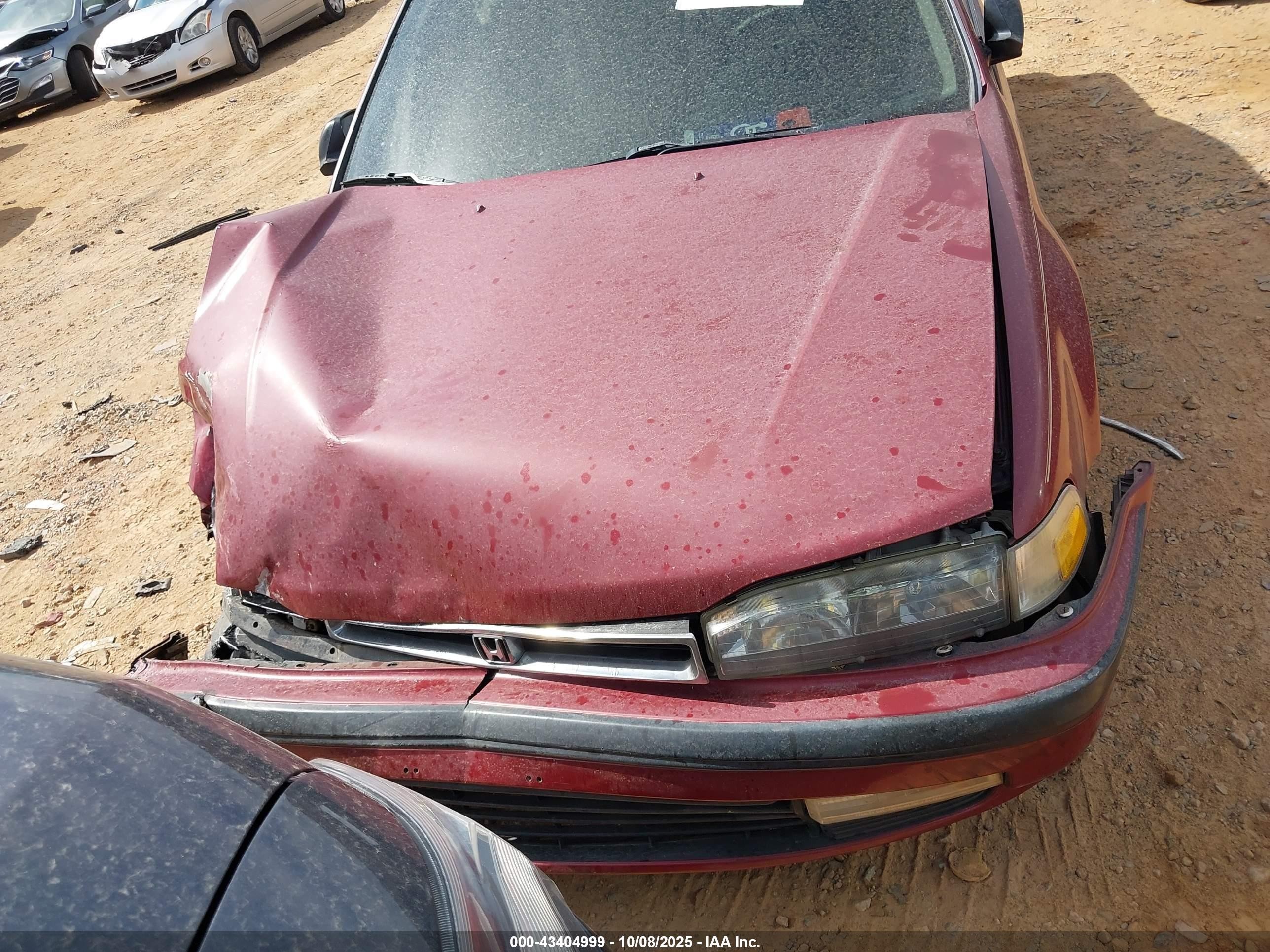 1990 Honda Accord Lx/ex Burgundy vin: 1HGCB7650LA059634