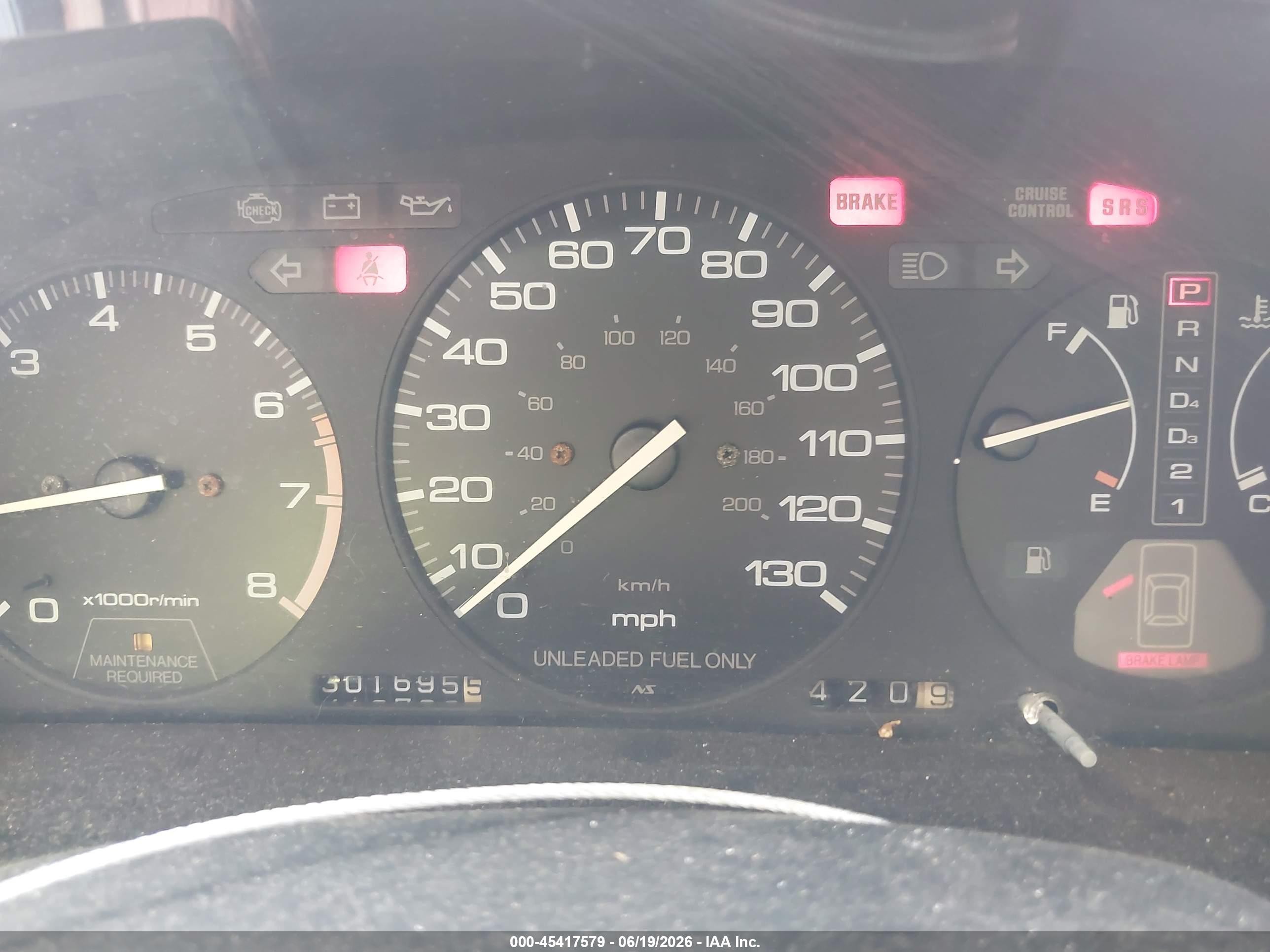 1993 Honda Accord Lx Silver vin: 1HGCB7650PA139117
